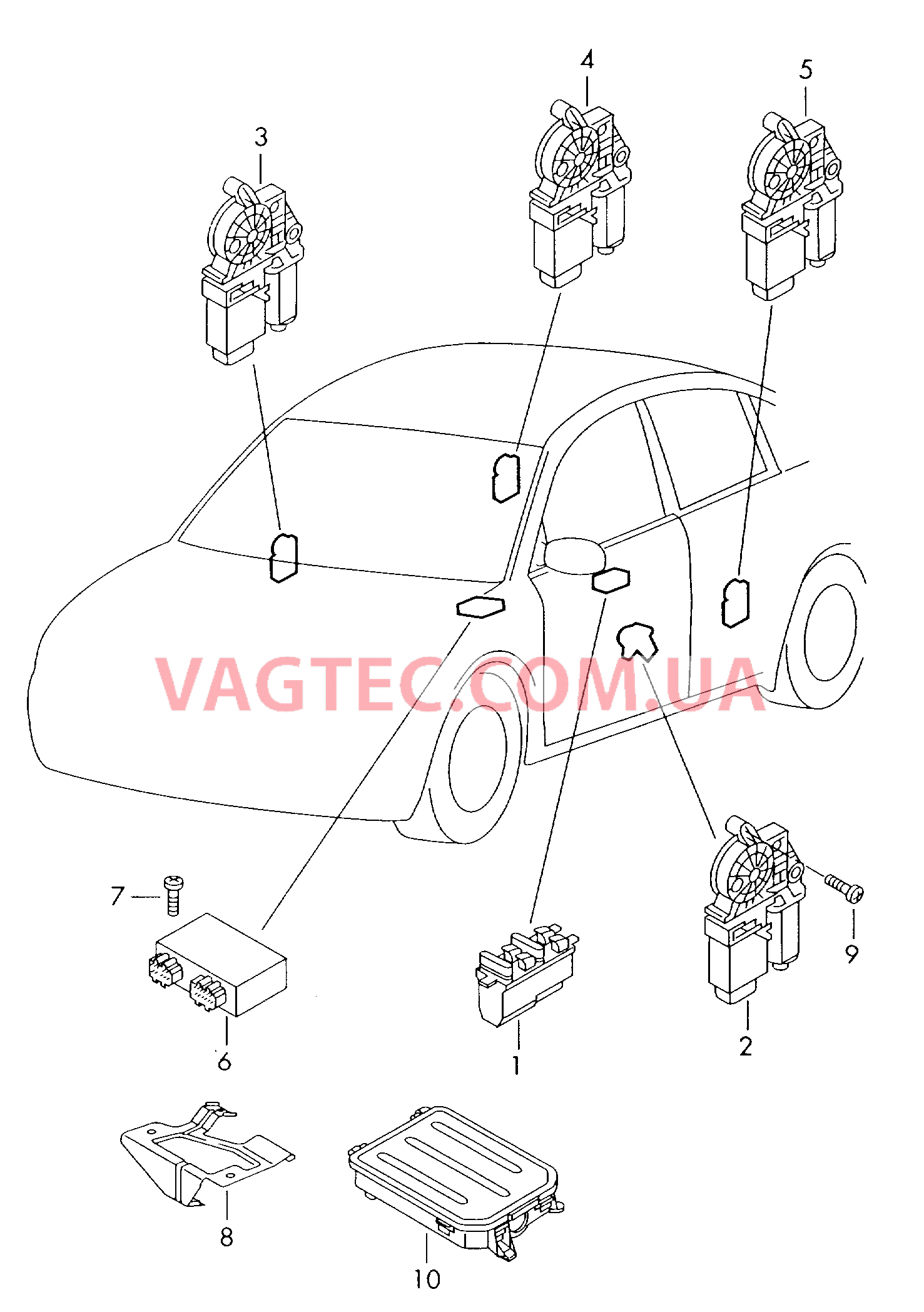 Вентиляторы радиатора, обзор  для VOLKSWAGEN Beetle 2000