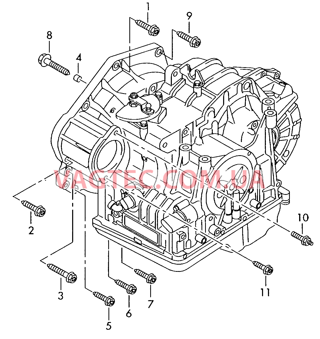Детали крепления для двигателя и КП  для 6-ступенчатой АКП для а/м с TIPTRONIC  для VOLKSWAGEN Beetle 2019