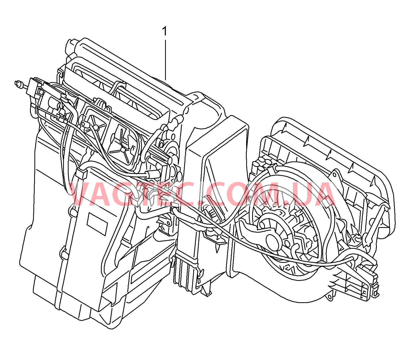 Отопление  для VOLKSWAGEN UP 2015