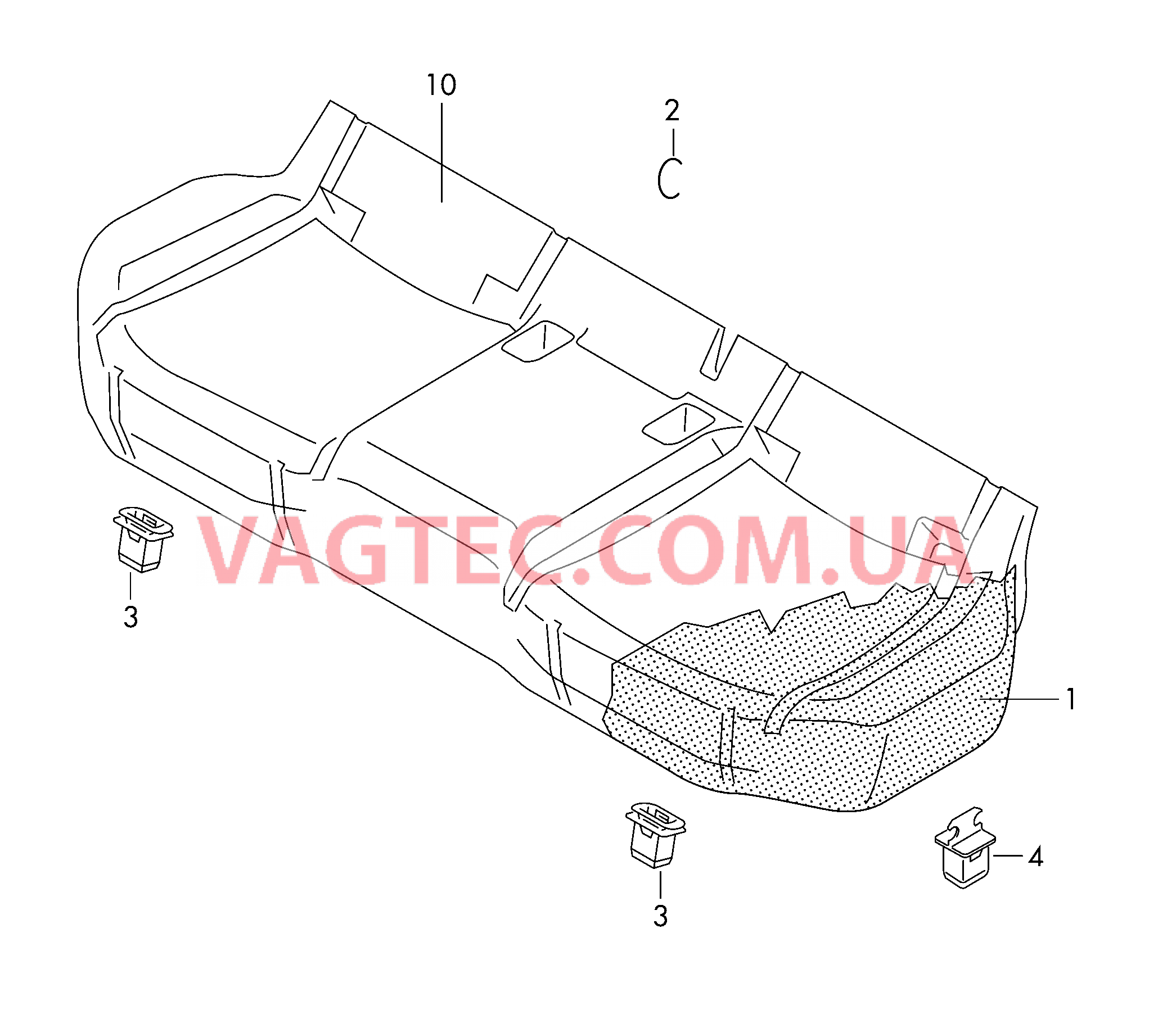 Сиденье  для SEAT MI 2013