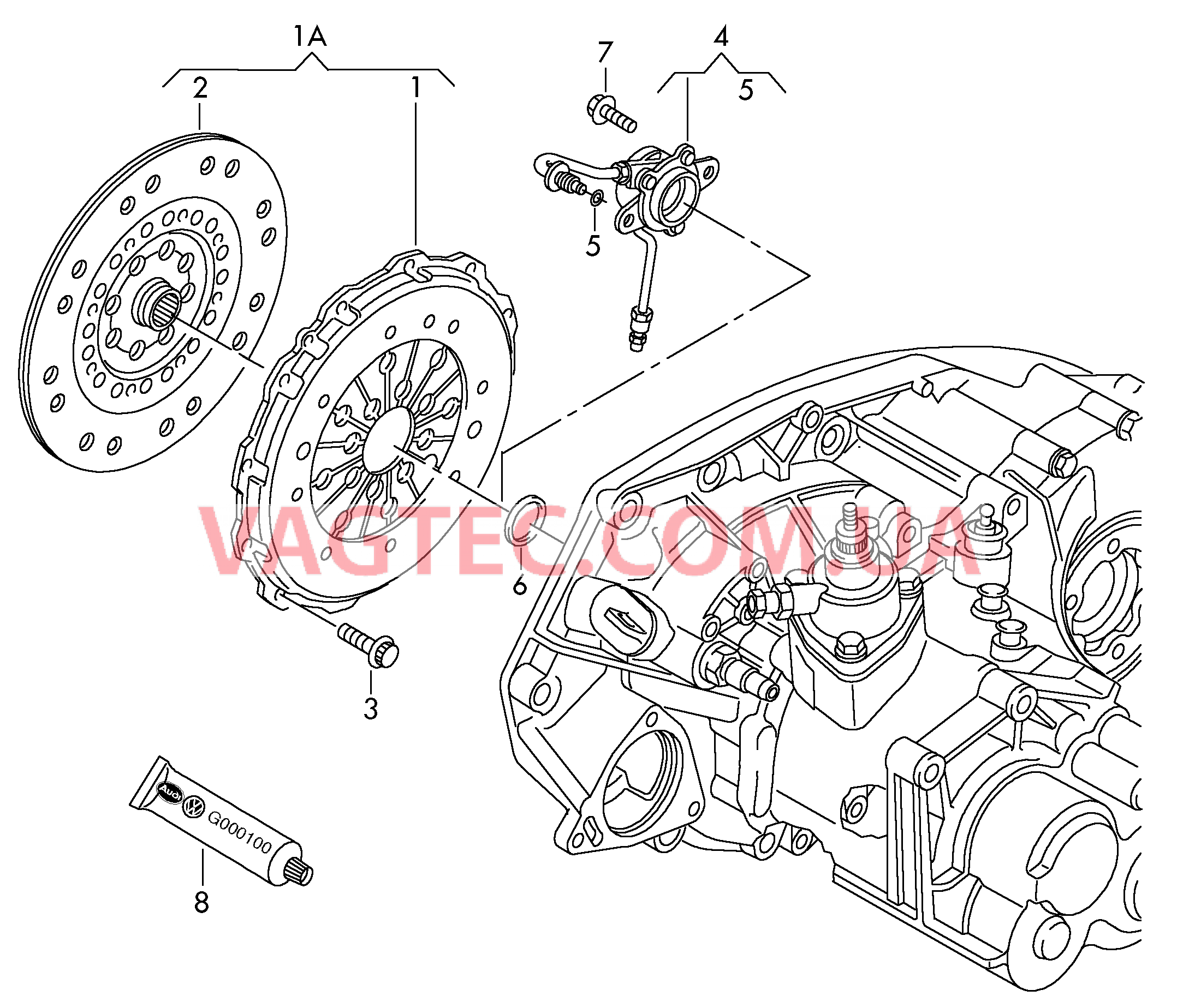 Cцепление/муфта  для VOLKSWAGEN GOLF 2003