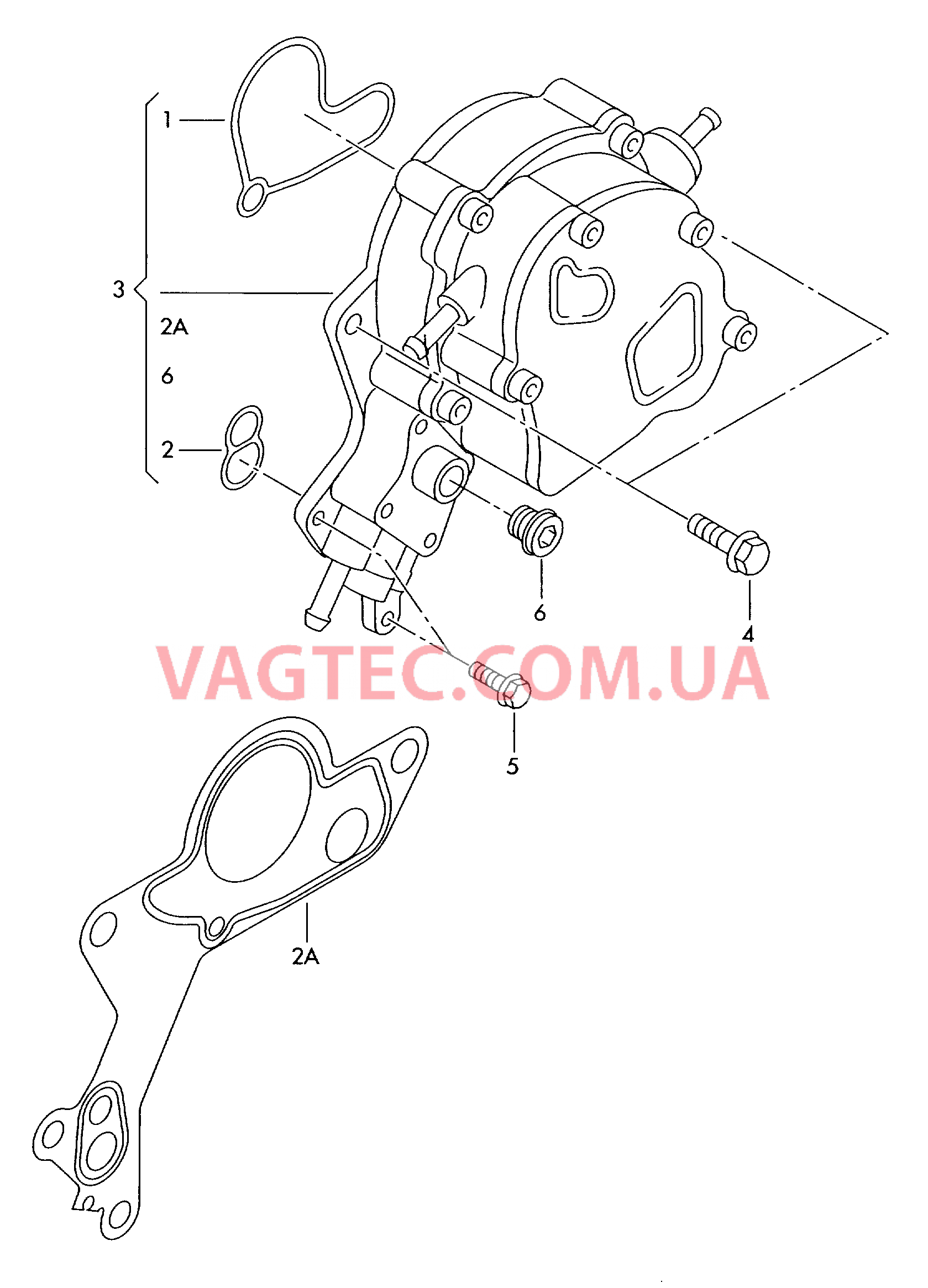 Топливный и вакуумный насос  для SKODA Roomster 2010