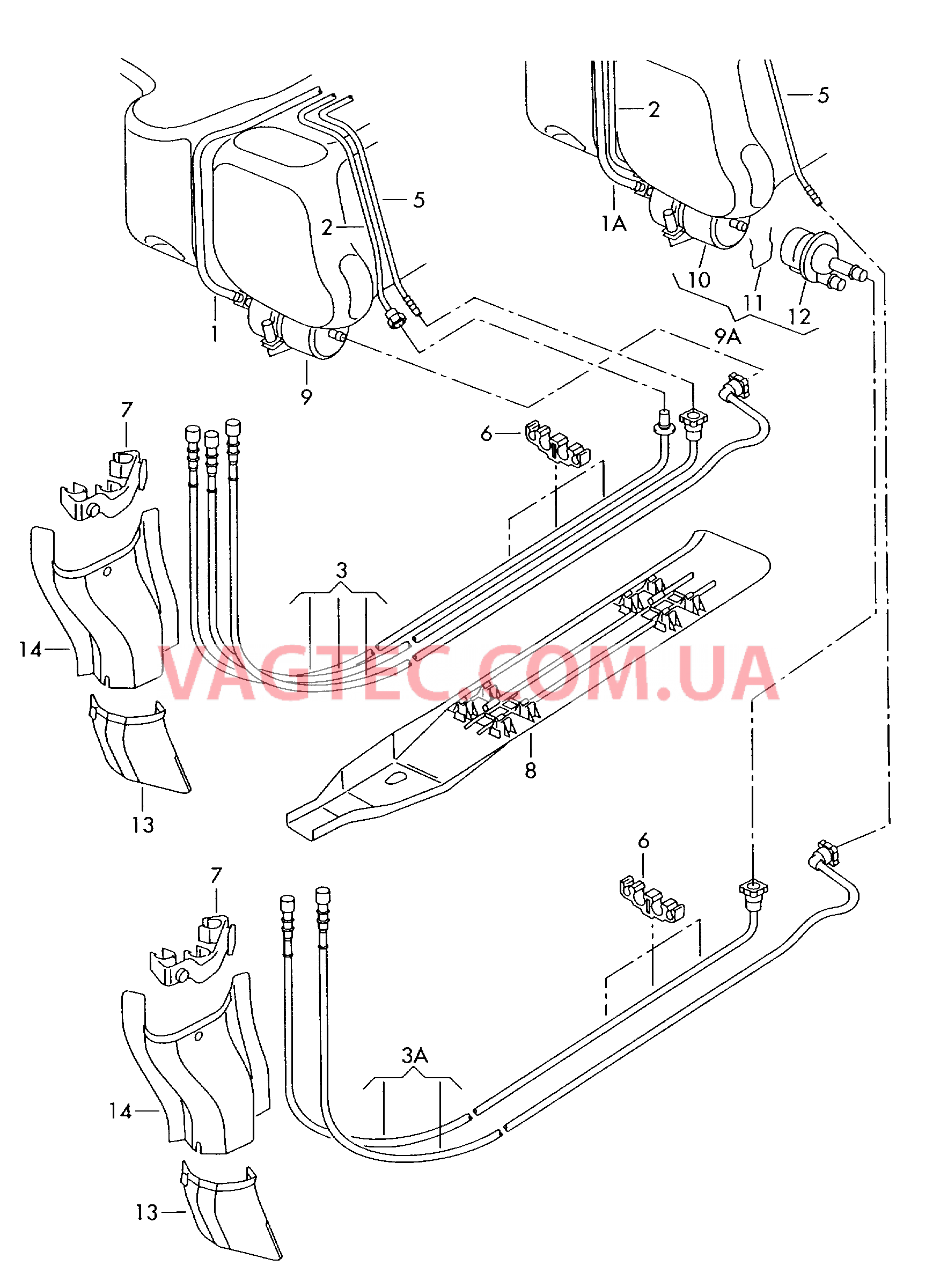 Топливопровод Топливный фильтр  для SKODA Roomster 2007