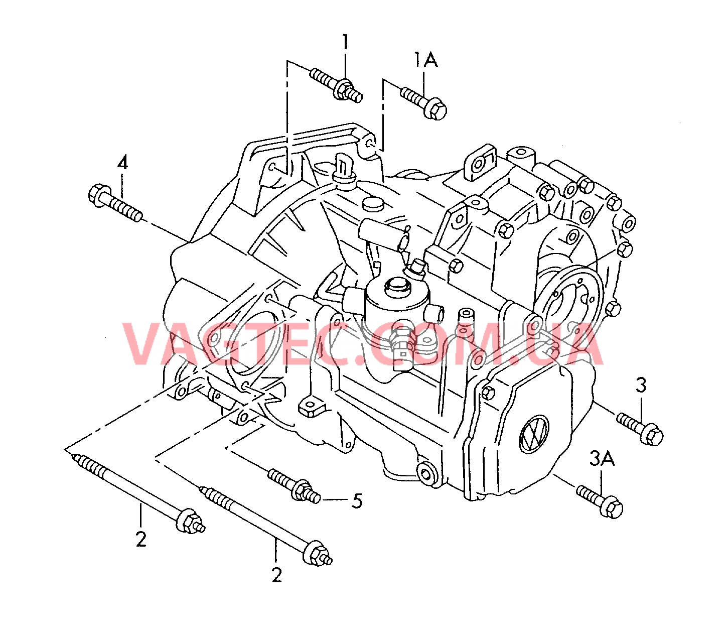 Детали крепления для двигателя и КП  5-ступенч. коробка передач  для SKODA Fabia 2002