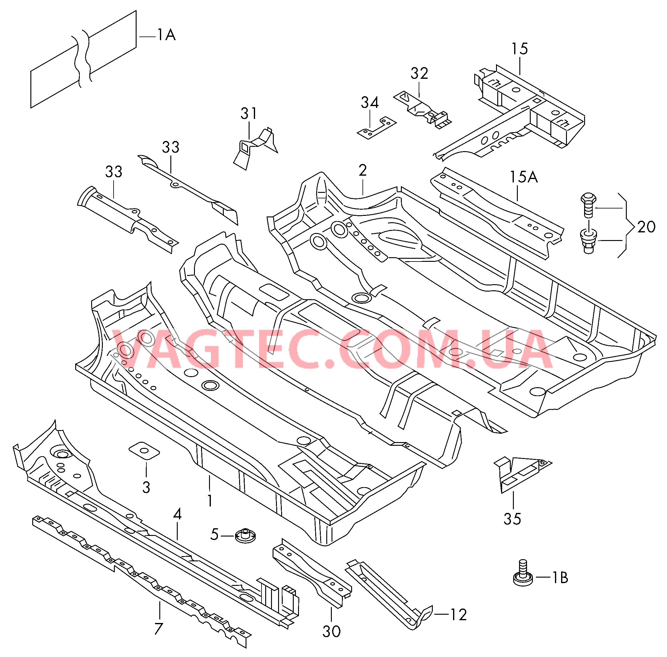 Детали нижней части кузова  для VOLKSWAGEN Polo 2005