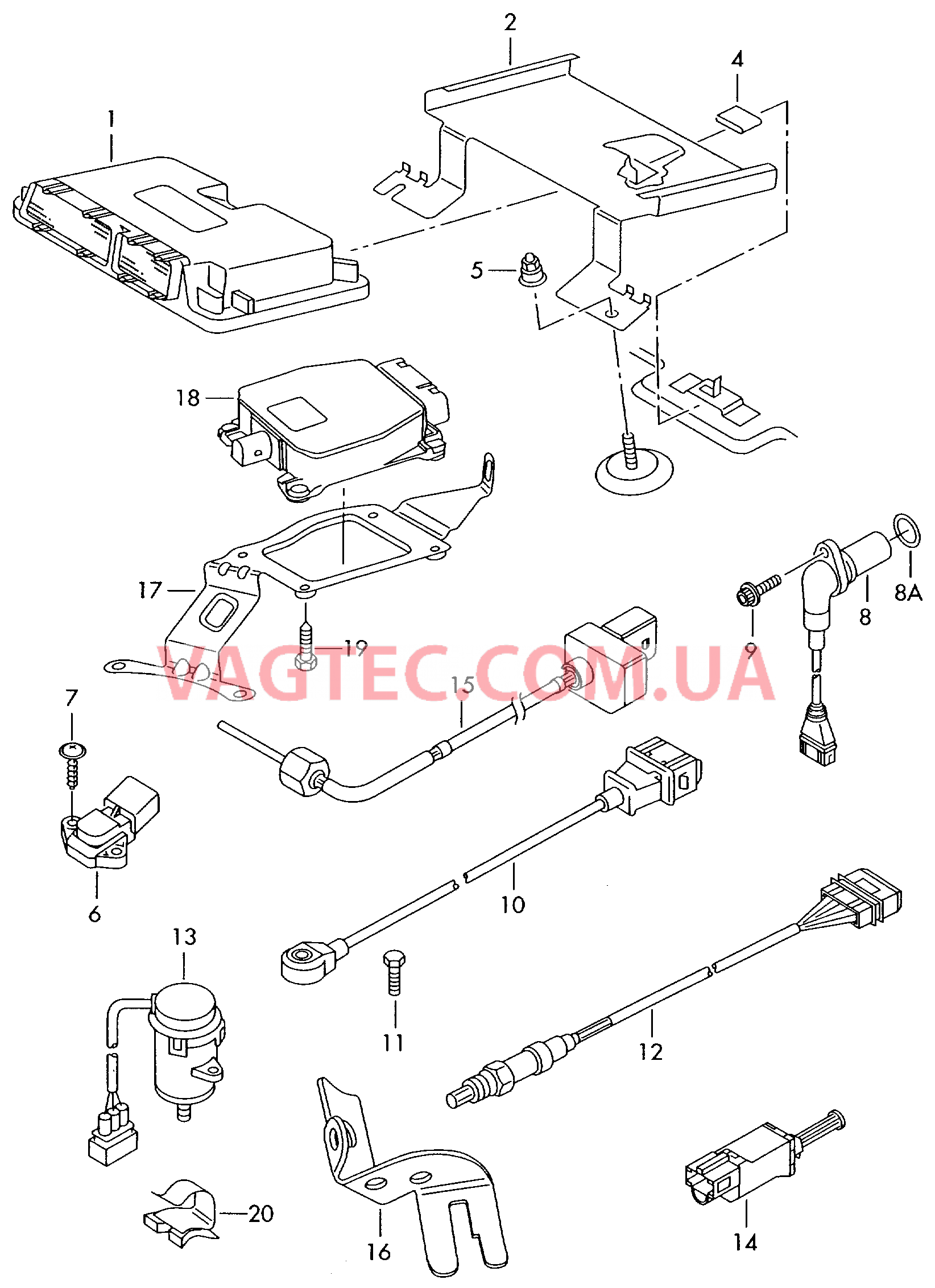 Cписок стартеров  для SKODA Fabia 2001