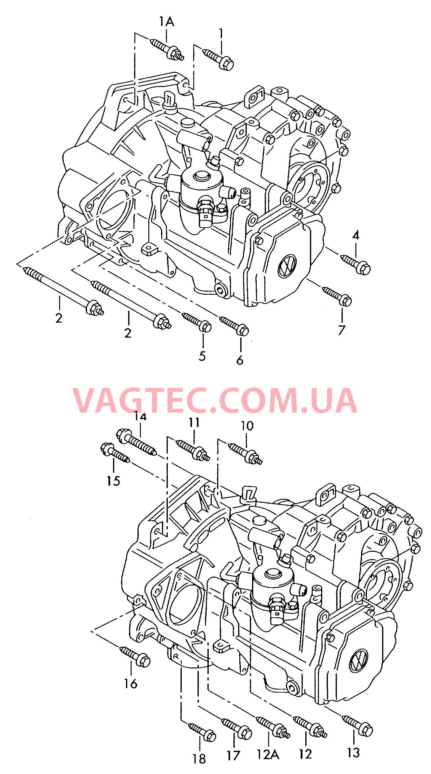 Детали крепления для двигателя и КП  для 5-ступ. механической КП  для VOLKSWAGEN Polo 2007