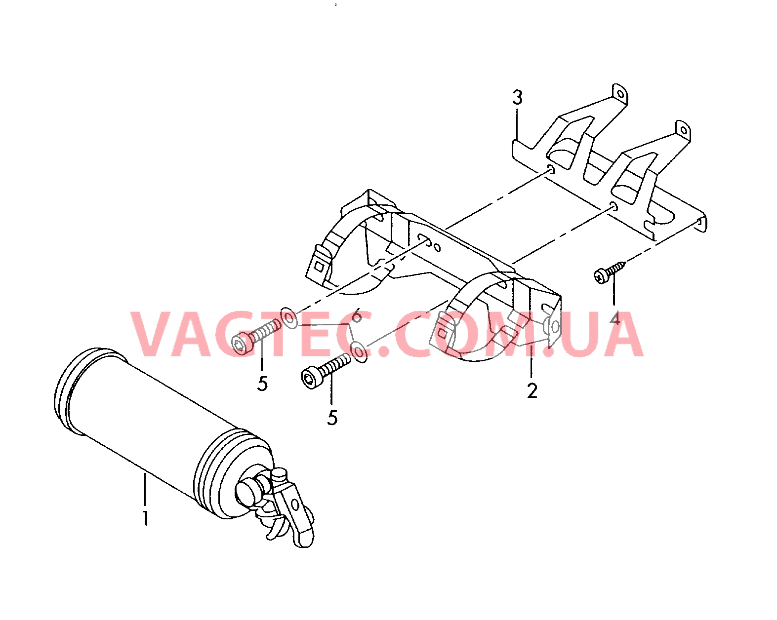 Устройство пожаротушения  для SKODA Fabia 2007-1