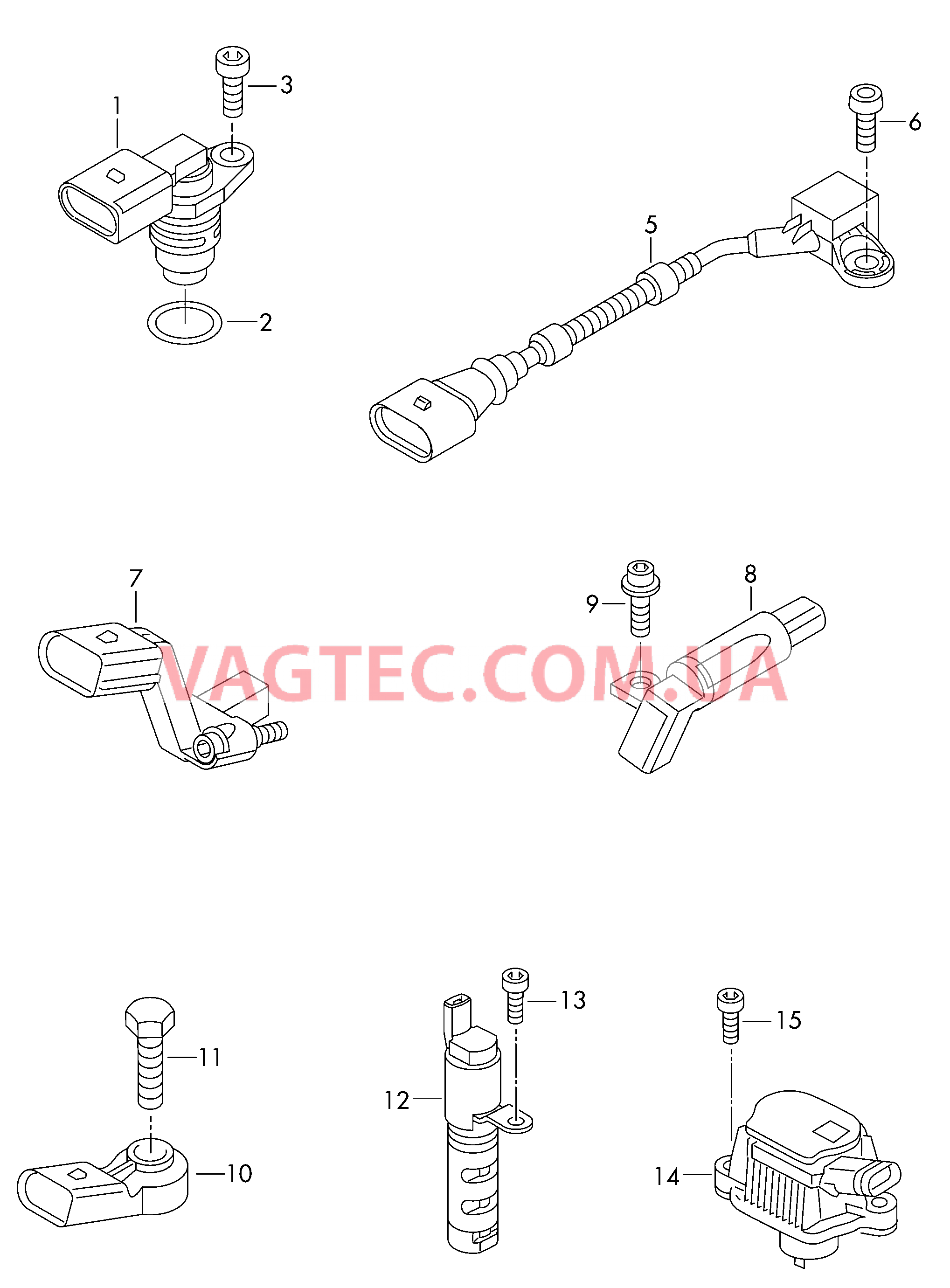 Датчик импульсов Датчик детонационного сгорания  для SEAT Ibiza 2017