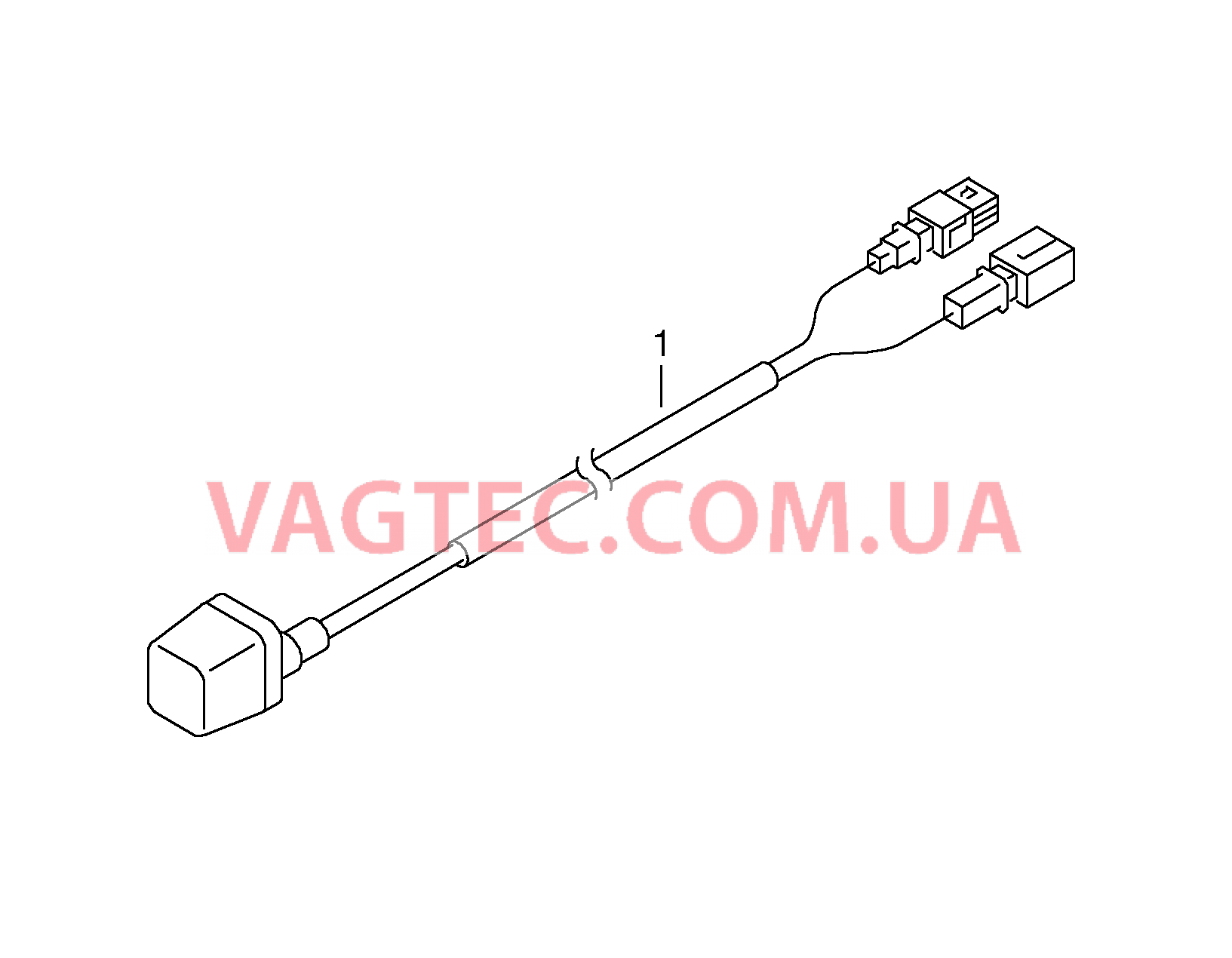 Камера заднего вида  для VOLKSWAGEN Golf.Plus 2009-1