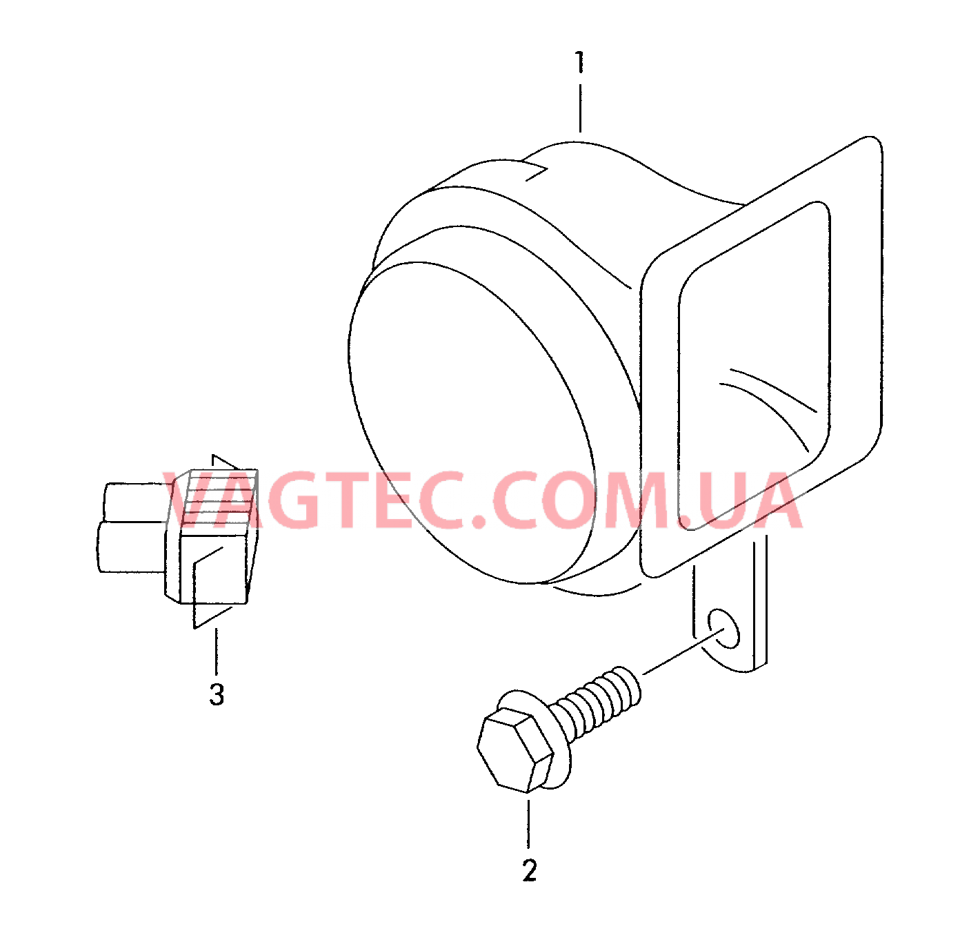 Звуковой сигнал  для SEAT CO 2006