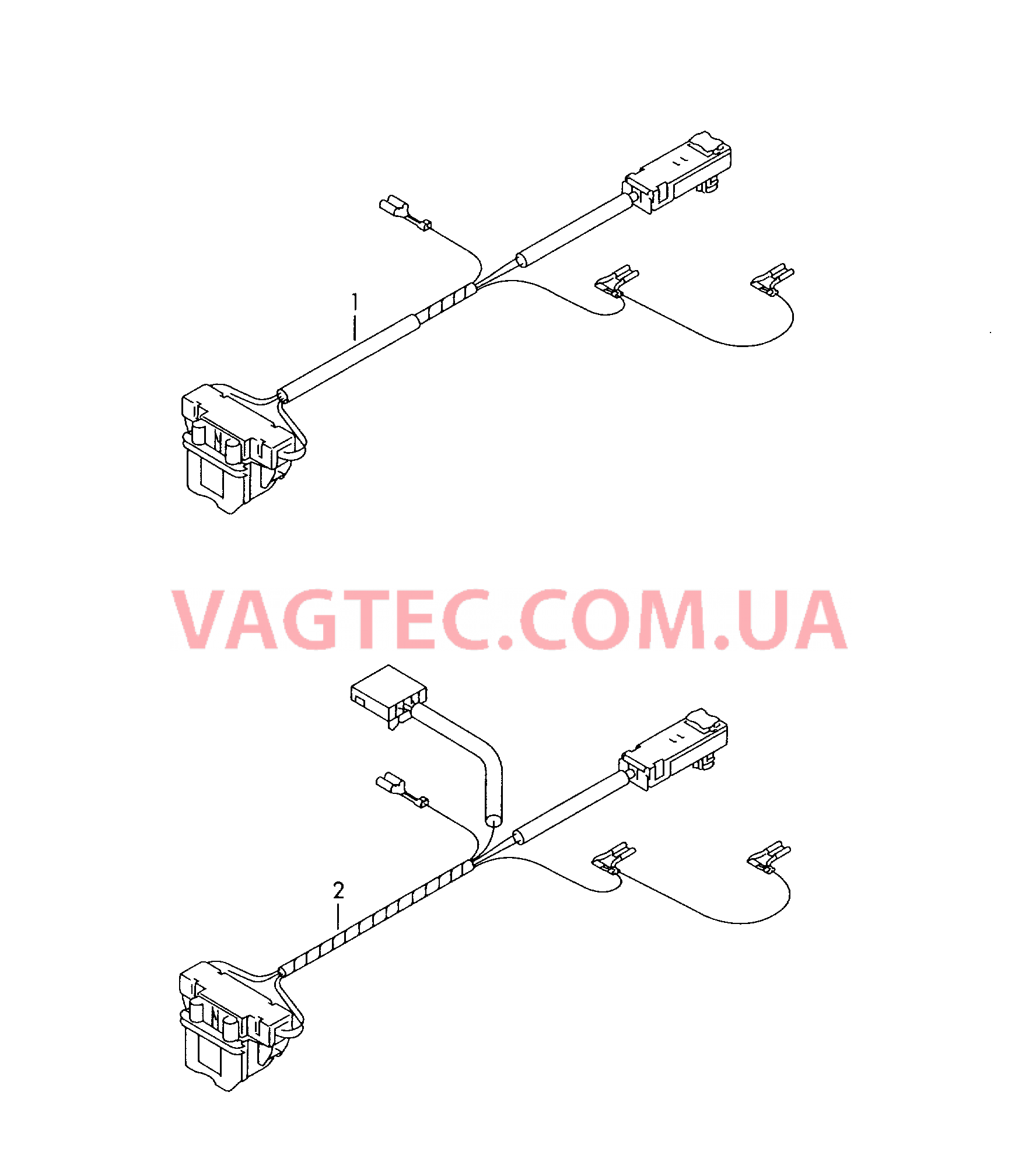 Кабель-адаптер Подушка безопасности  для VOLKSWAGEN GOLF 2005-2