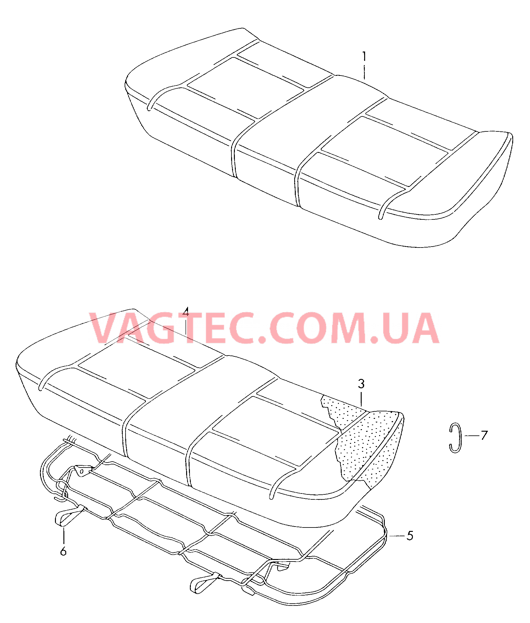 Сиденье  для SKODA Octavia 2000