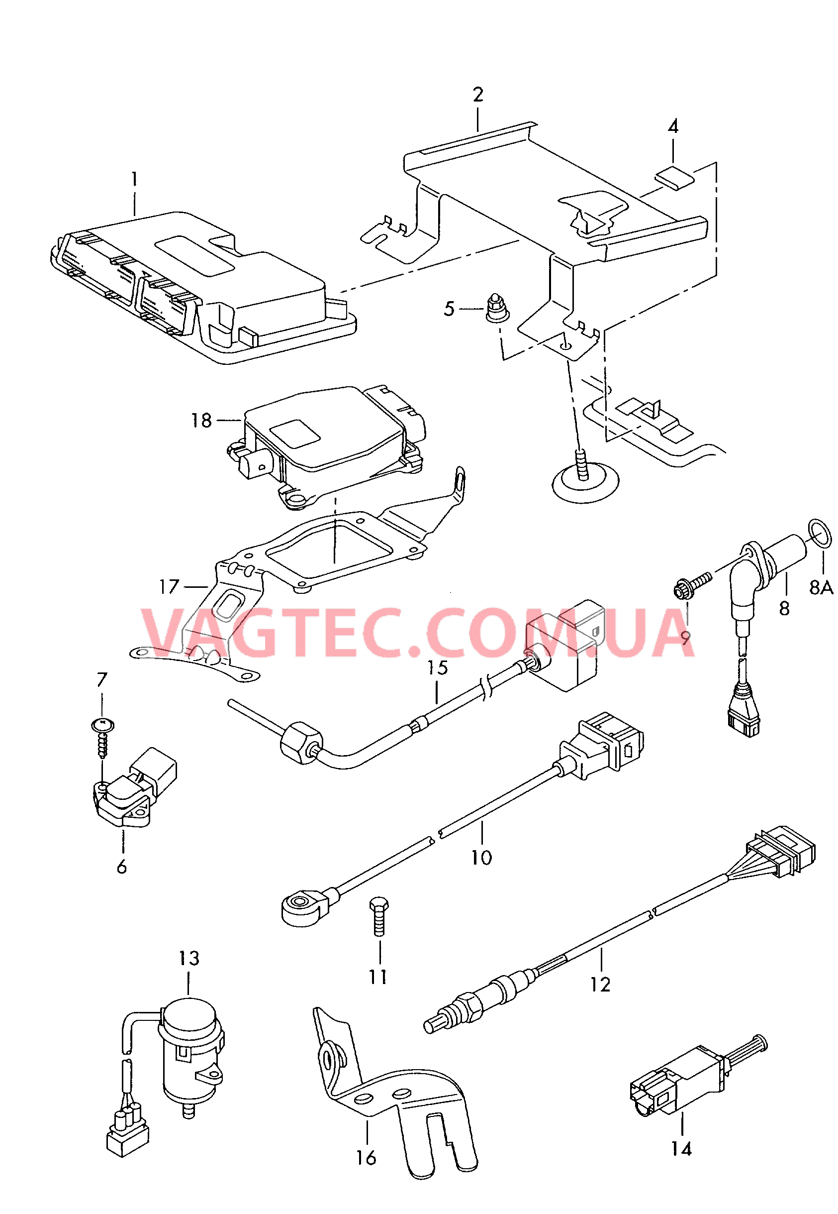 Cписок стартеров  для VOLKSWAGEN GOLF 2002