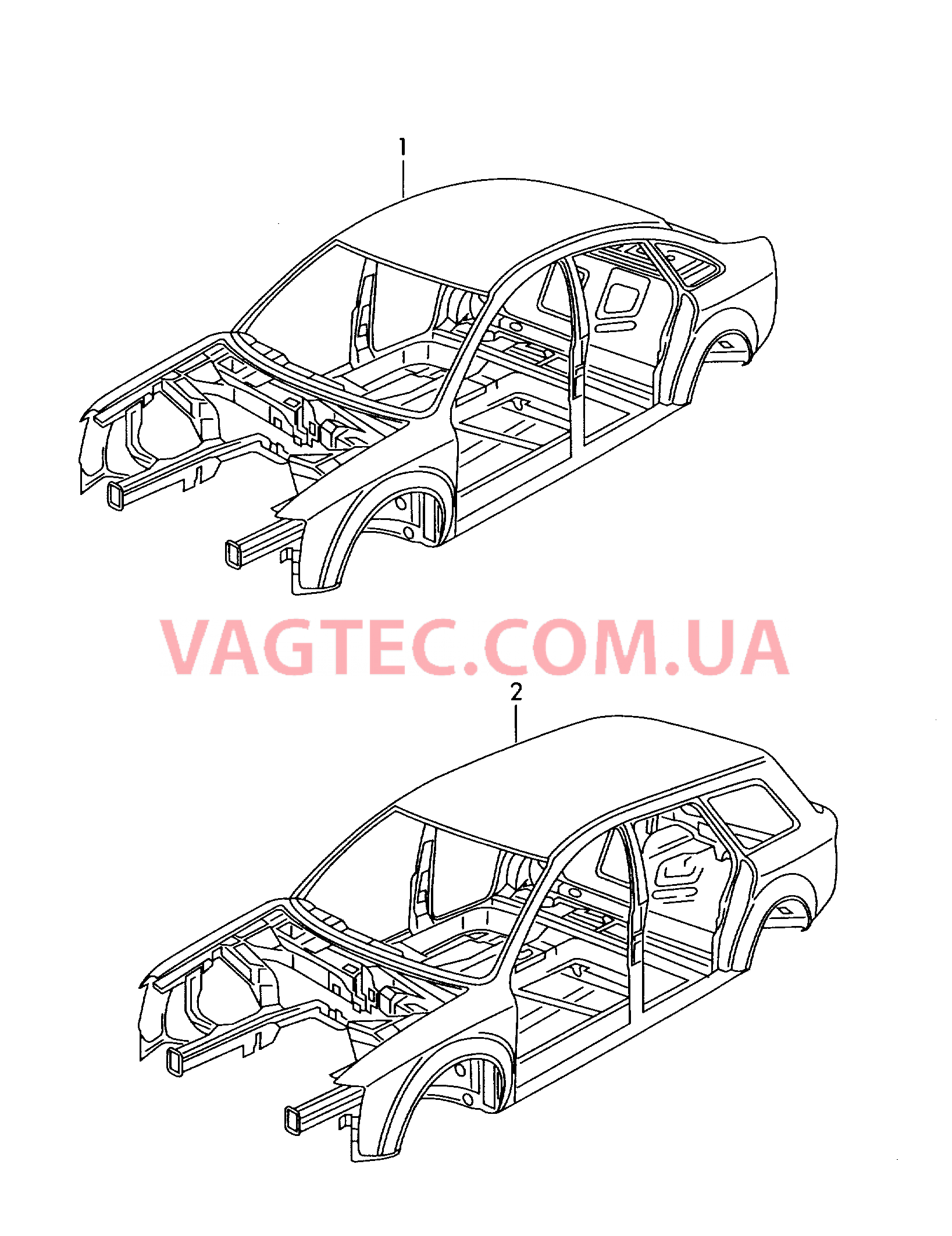 Кузов  для SKODA Octavia 2016