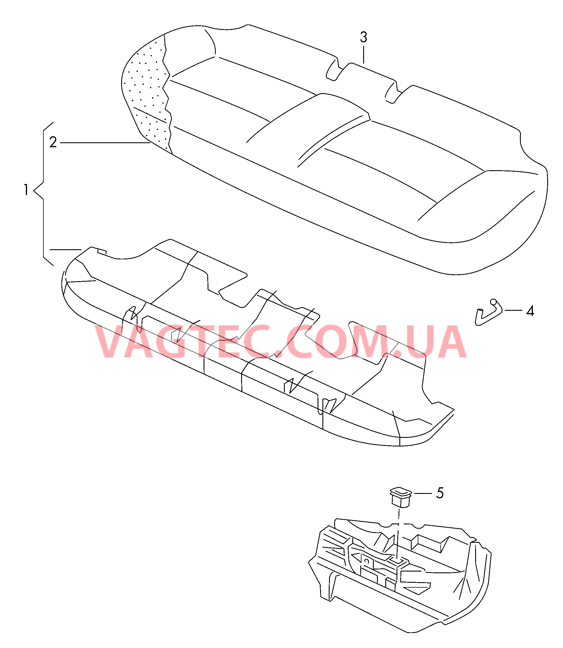 Сиденье  D - 04.11.2013>> -    MJ 2014 для SEAT Toledo 2014