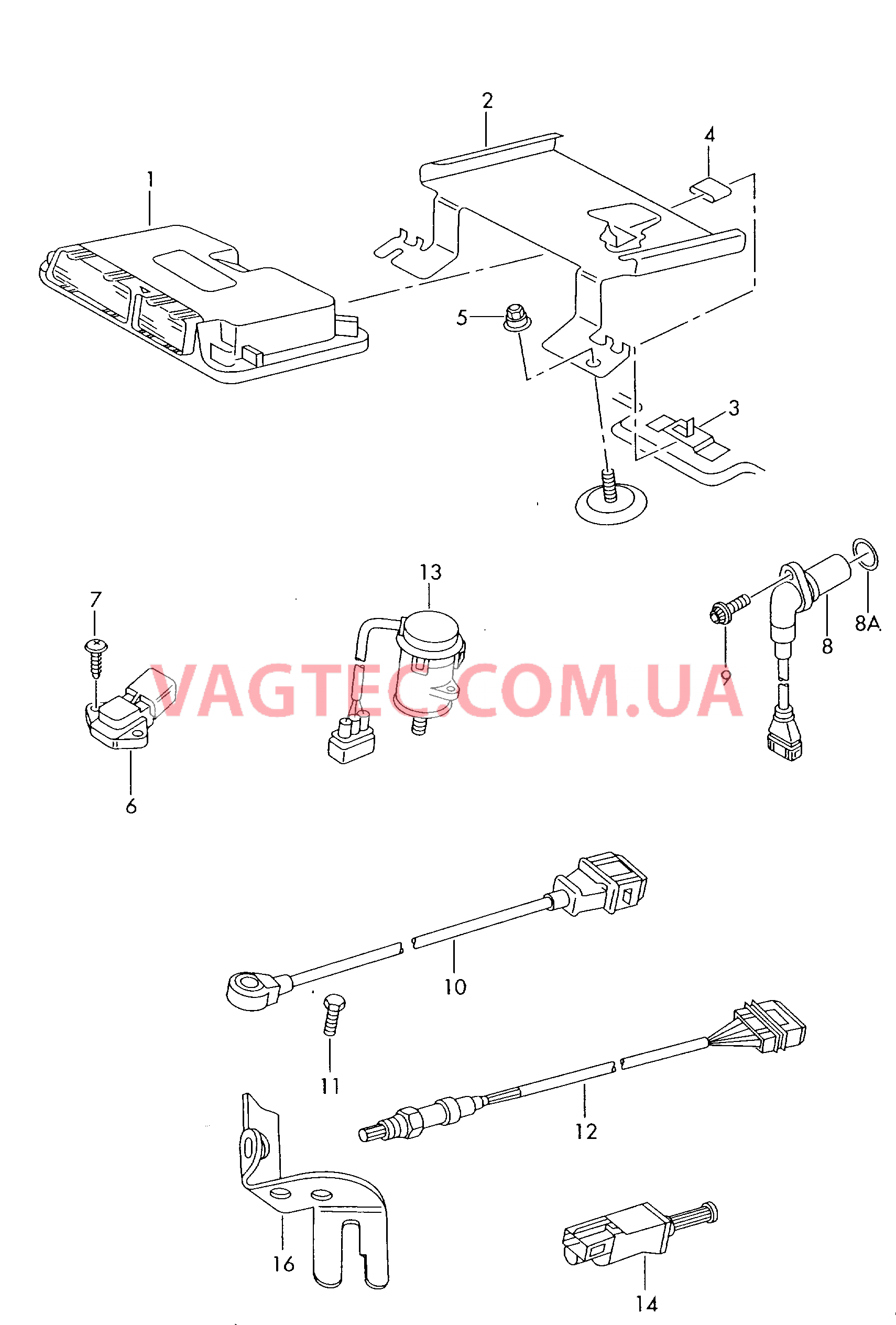 Cписок стартеров  для SKODA Octavia 2008