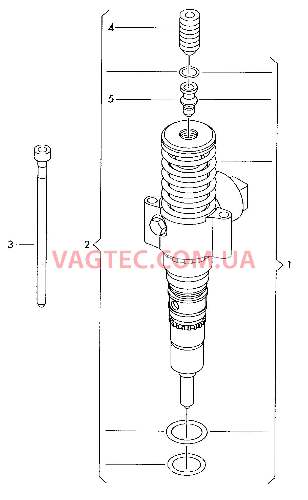 Насос-форсунка  для VOLKSWAGEN Jetta 2006-1