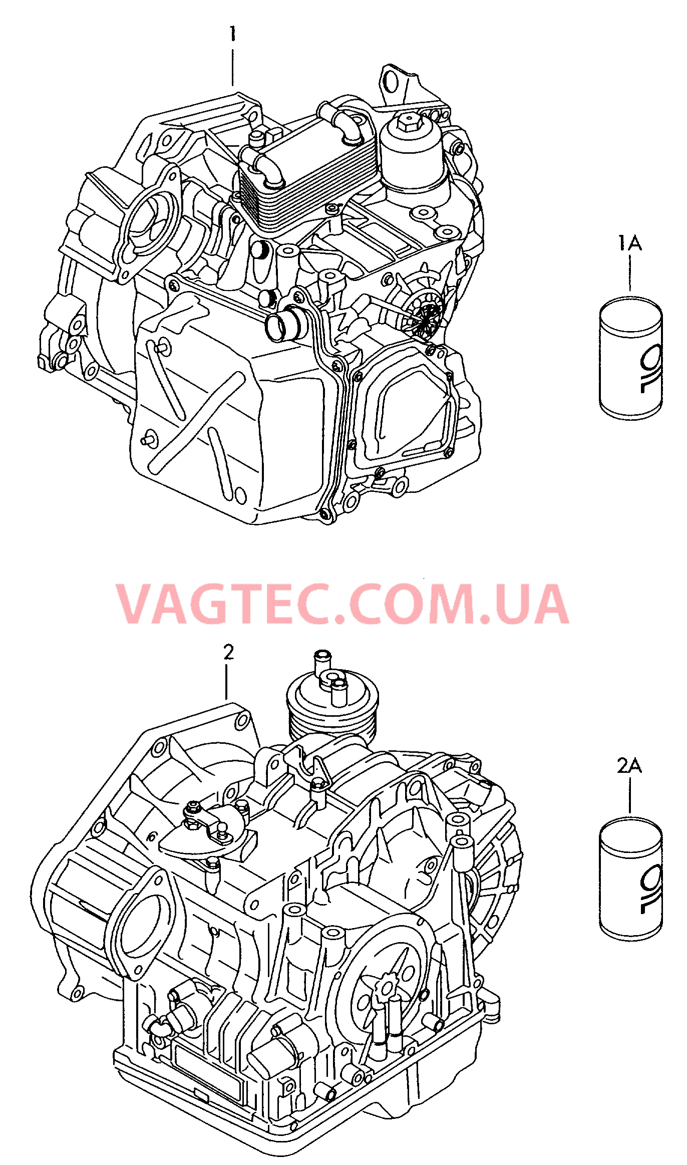 AКП в сборе 6-ступенчатая КП DSG 6-ступенчатая АКП  для SKODA Octavia 2007-1