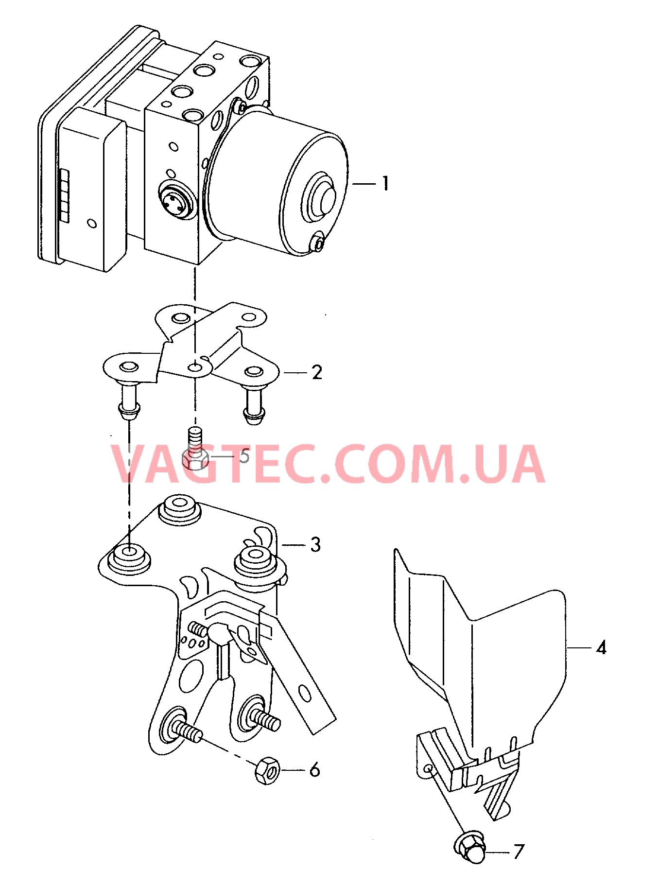 Cистема                 -ABS-  для SKODA Octavia 2008-1