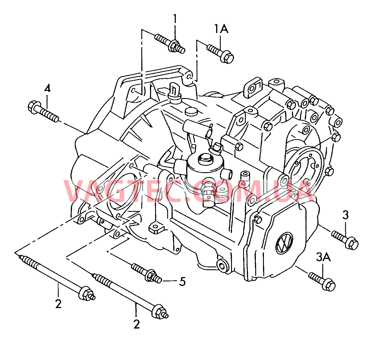 Детали крепления для двигателя и КП  5-ступенч. коробка передач  для SKODA Roomster 2010