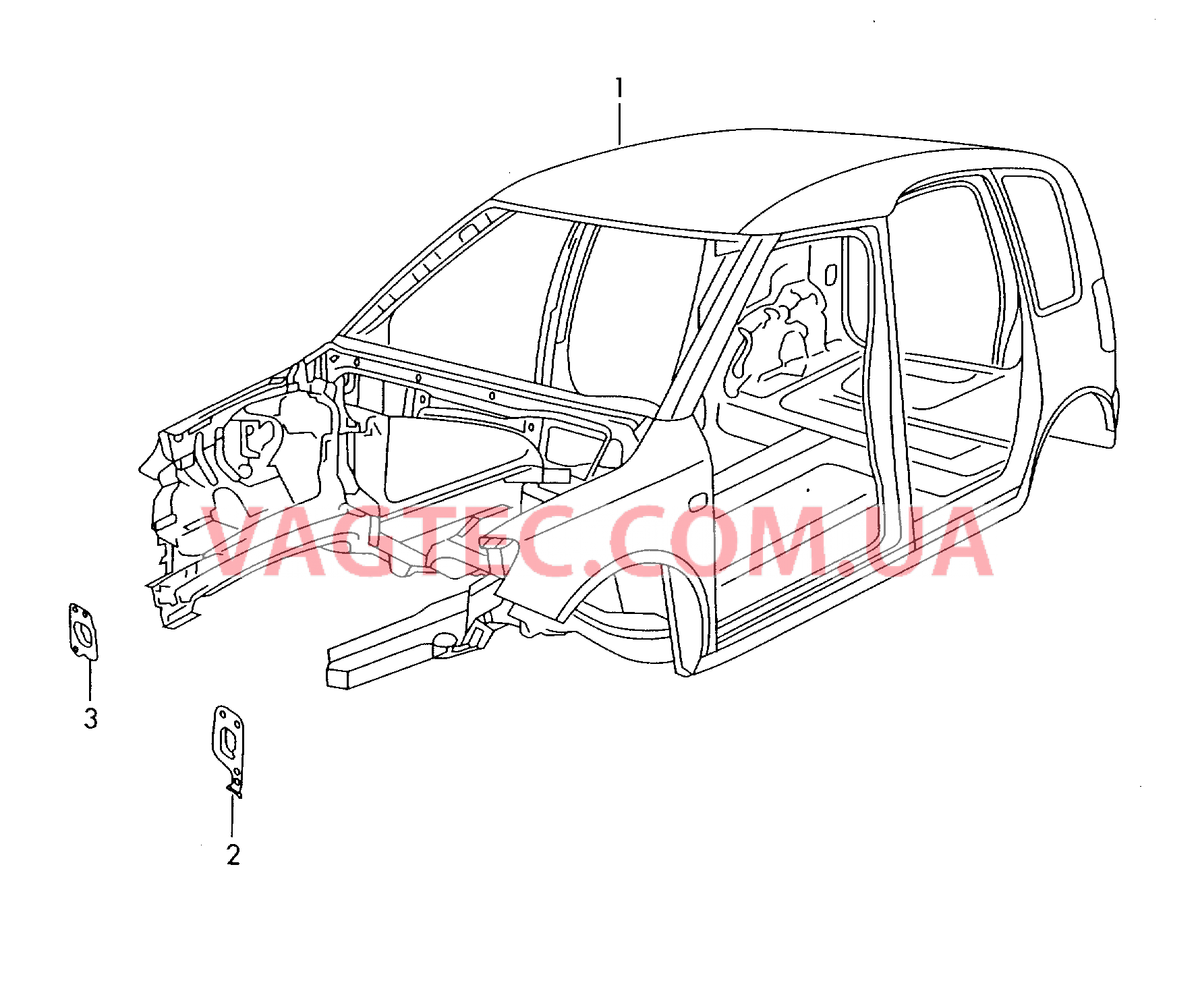 Кузов  для SKODA Roomster 2007