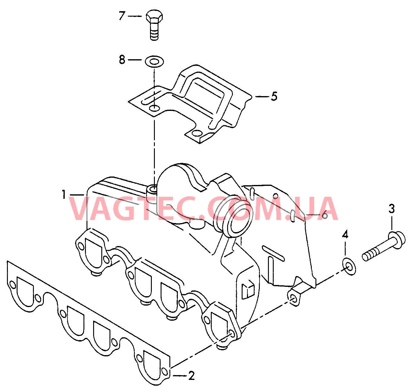 Патрубок впускного тракта  для SEAT Inca 2001