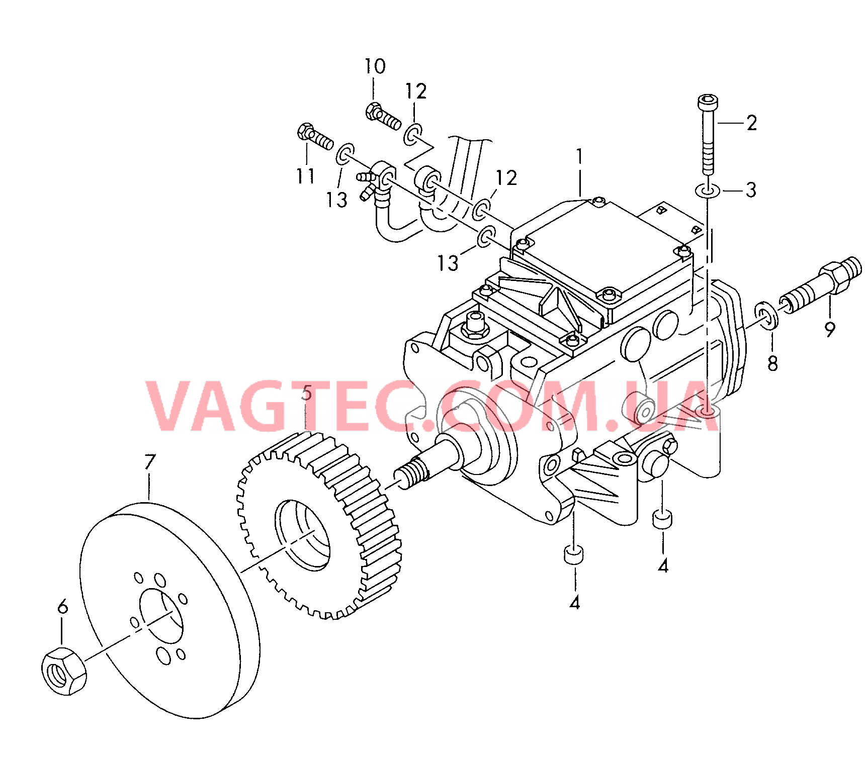 ТНВД  для AUDI A4 2006