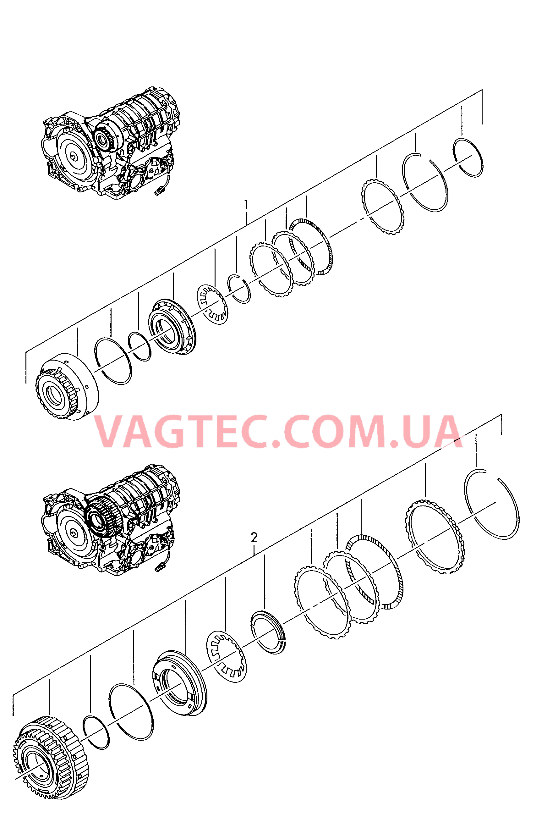  AUDI A6 Cцепление/муфта для 5-ступенчатой АКП   ------5HР19--------- для AUDI A6 2000