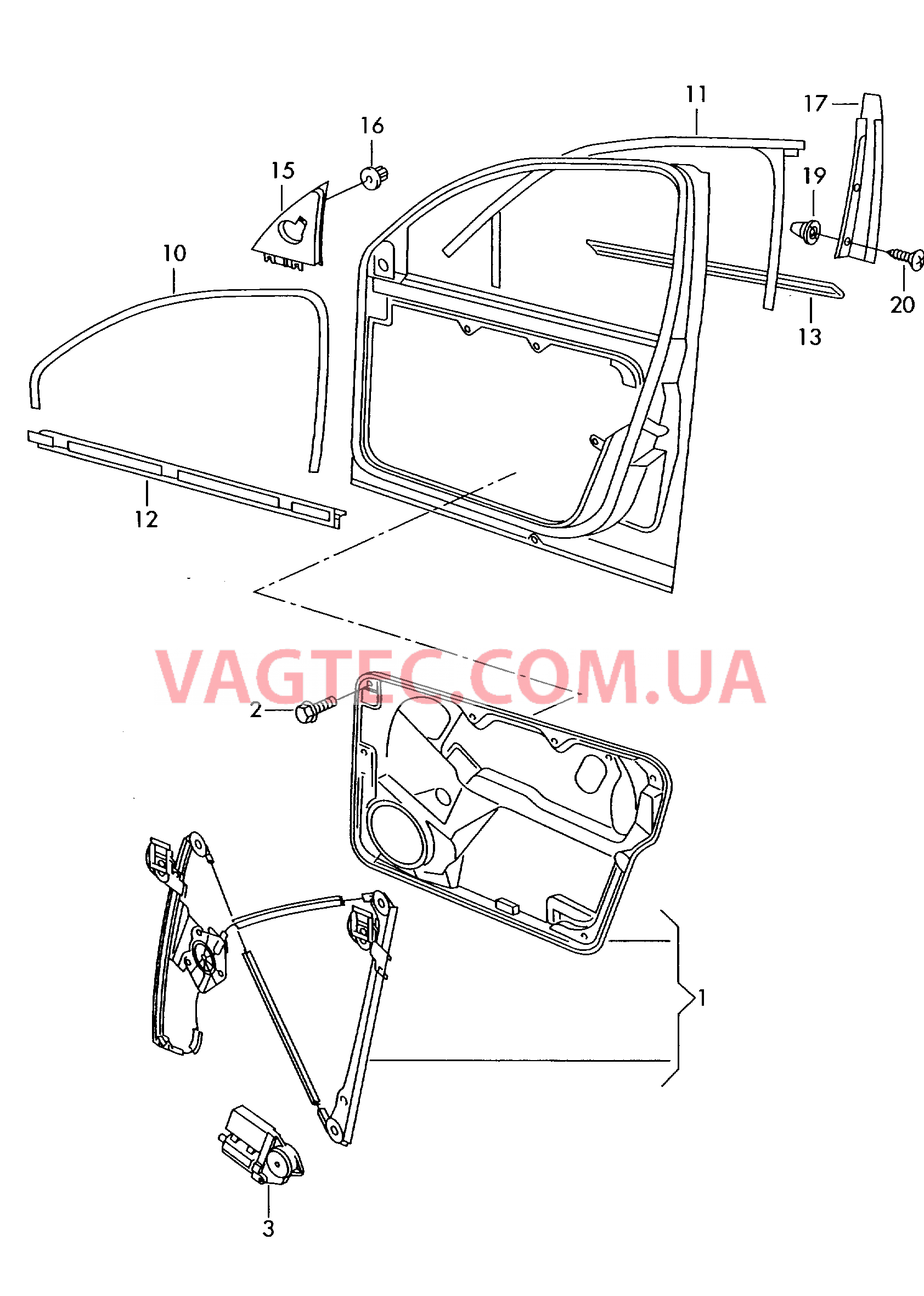 Cтеклоподъемник Уплотнитель ветрового стекла  Уплотнитель двери  для SKODA Superb 2006