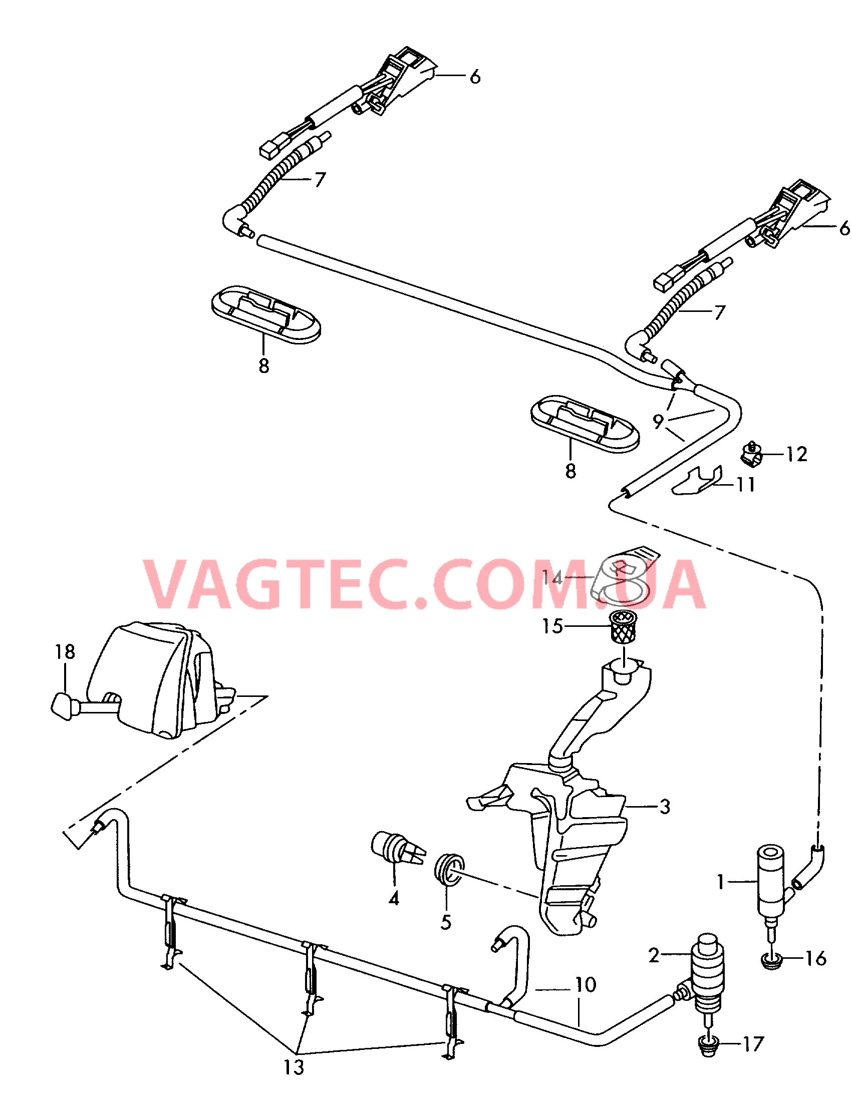 Как работают омыватели фар??