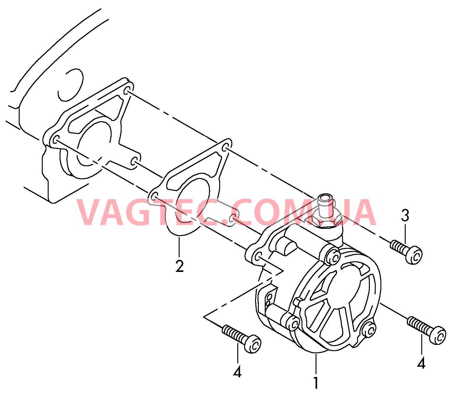 Вакуумный насос  для VOLKSWAGEN Passat 2007