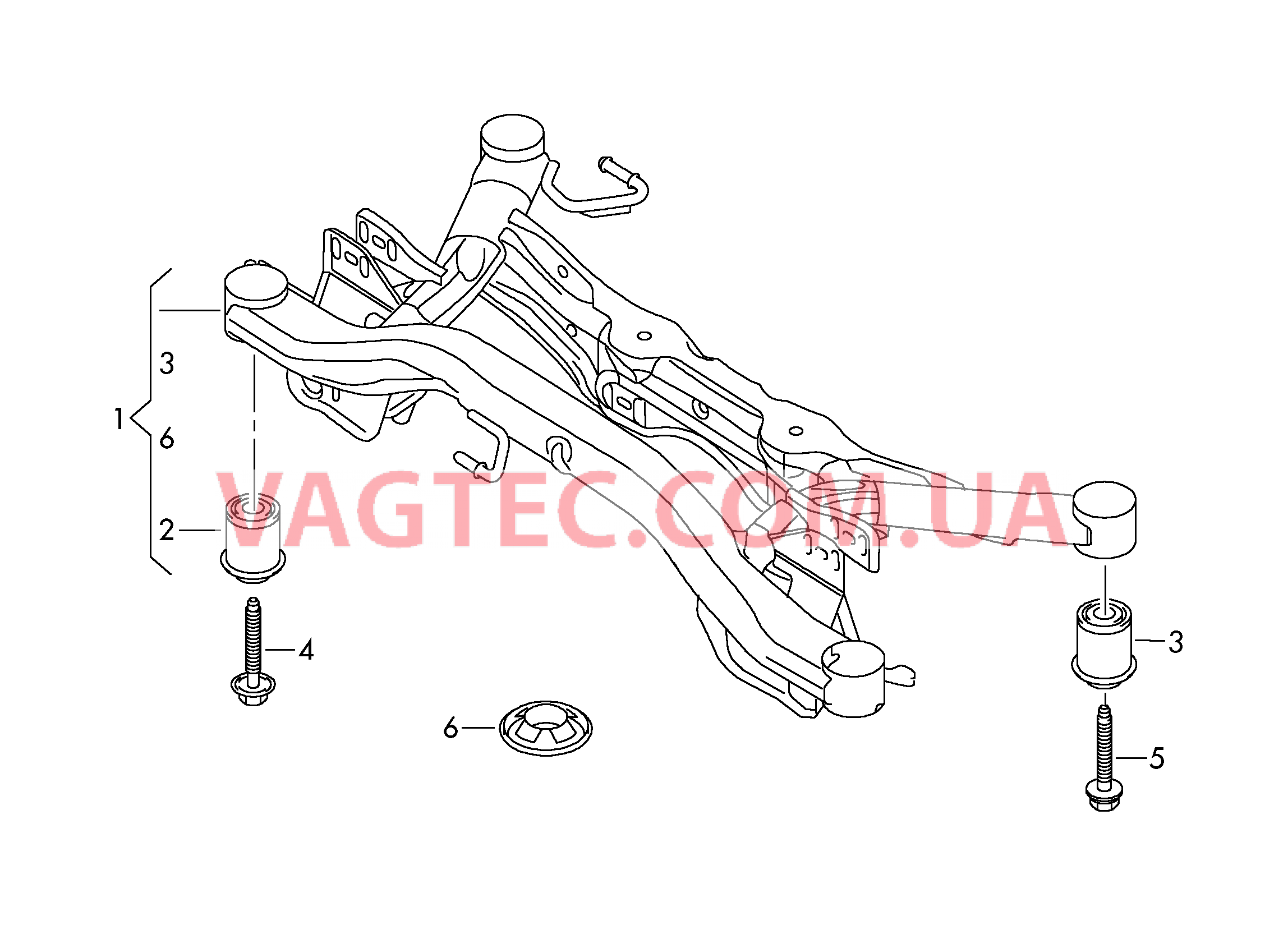 Подрамник  для SEAT Alhambra 2012