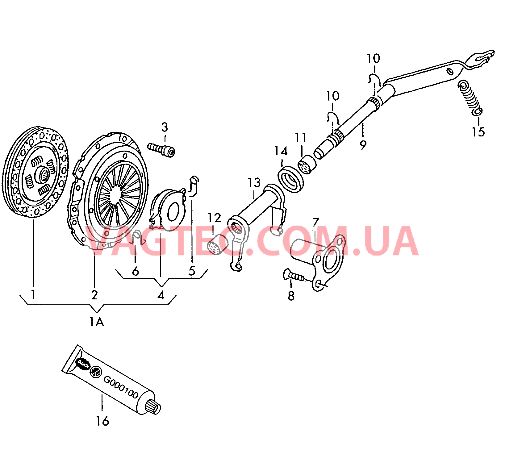 Cцепление/муфта для VW РOLO   для VOLKSWAGEN Polo 2000