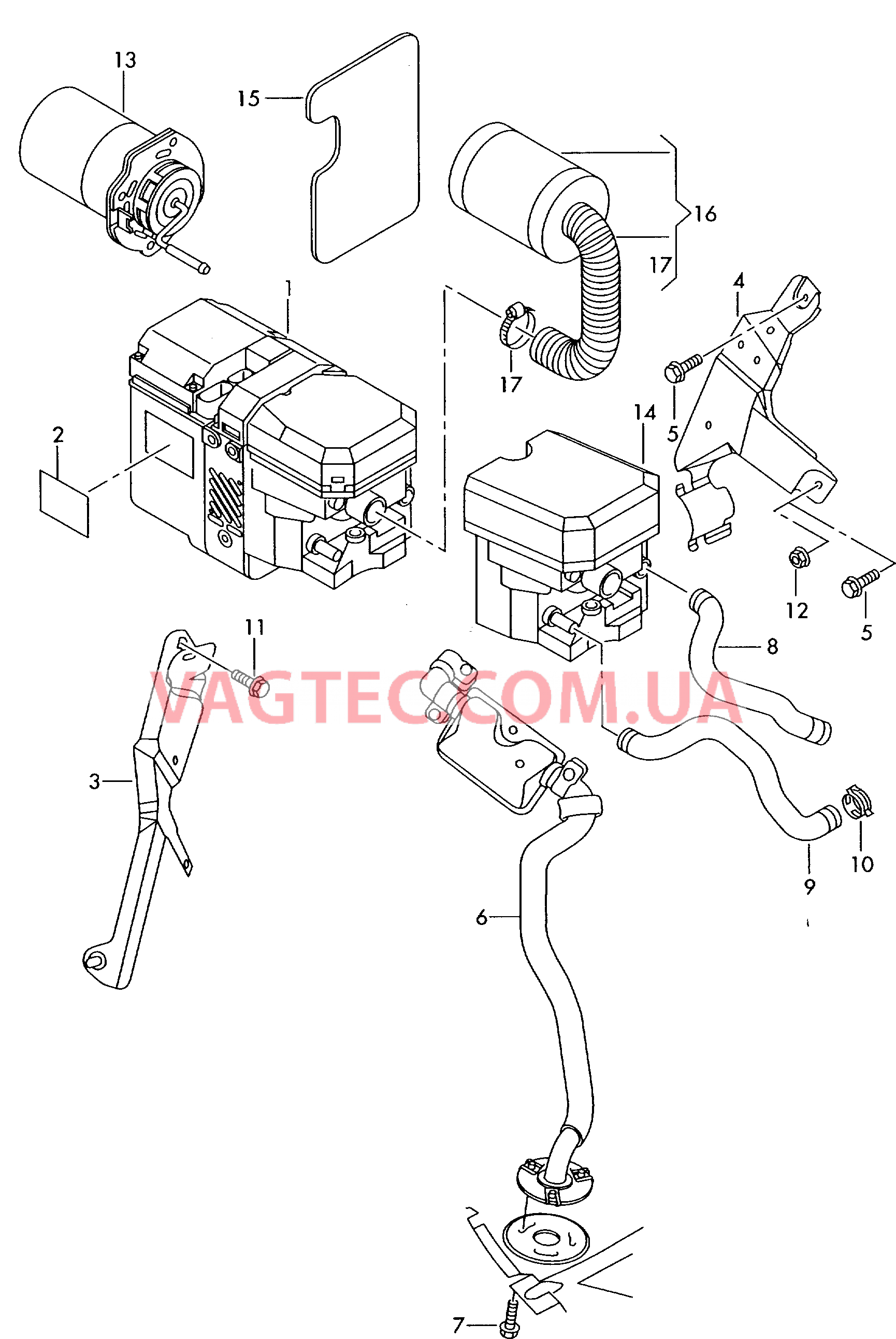 Дополнительный отопитель  F             >> 8Z-3-030 000* для AUDI A2 2002