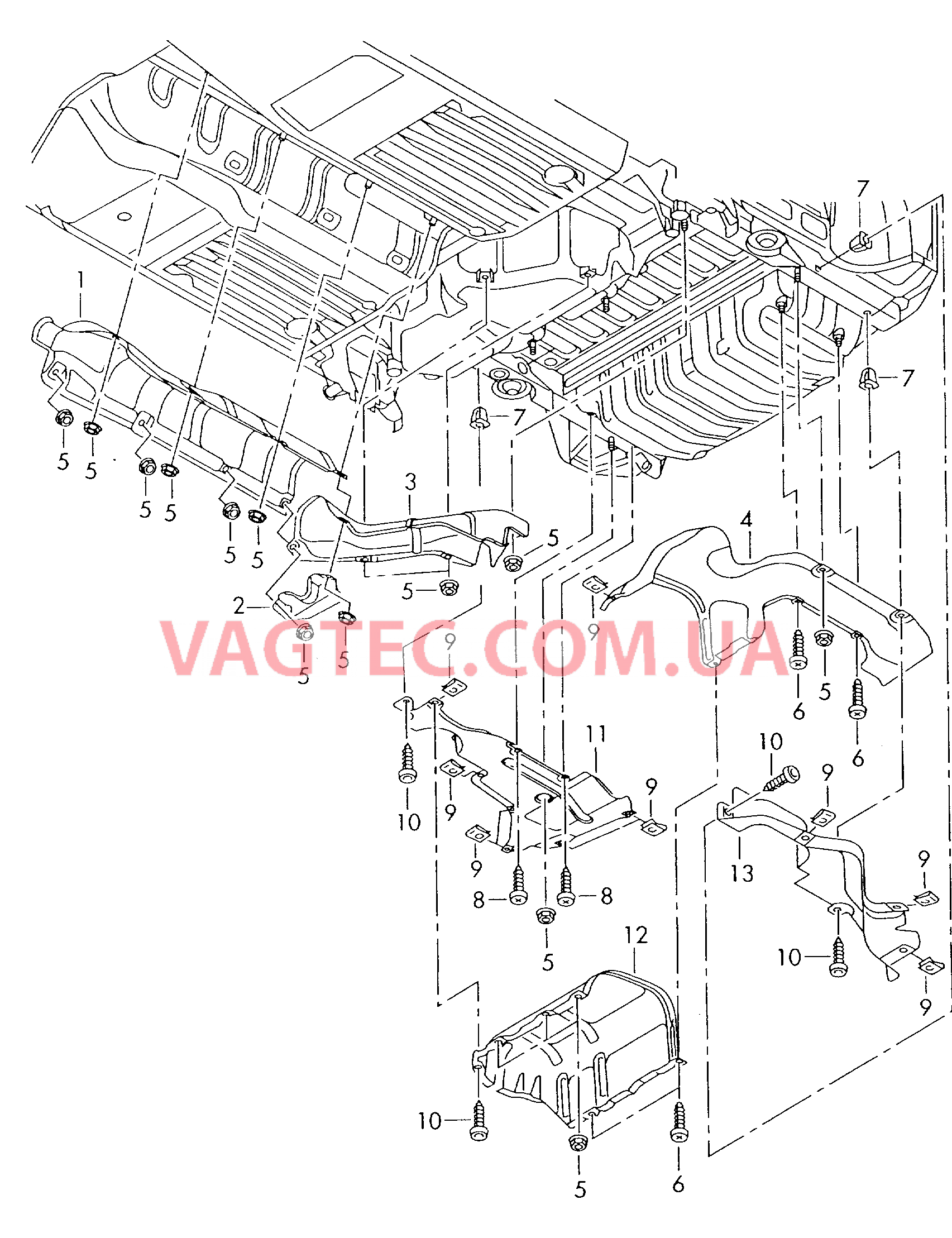  AUDI A2 Теплоизоляция днища  для AUDI A2 2000