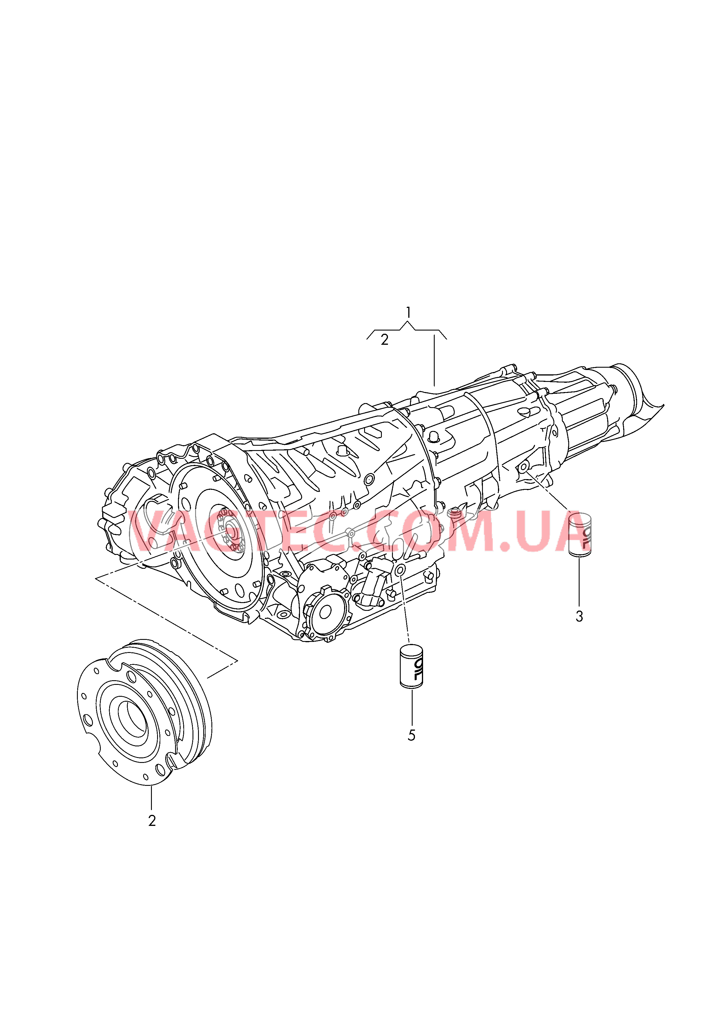 КП в сборе 7-ступенчатая КП DSG  для AUDI RS5 2013