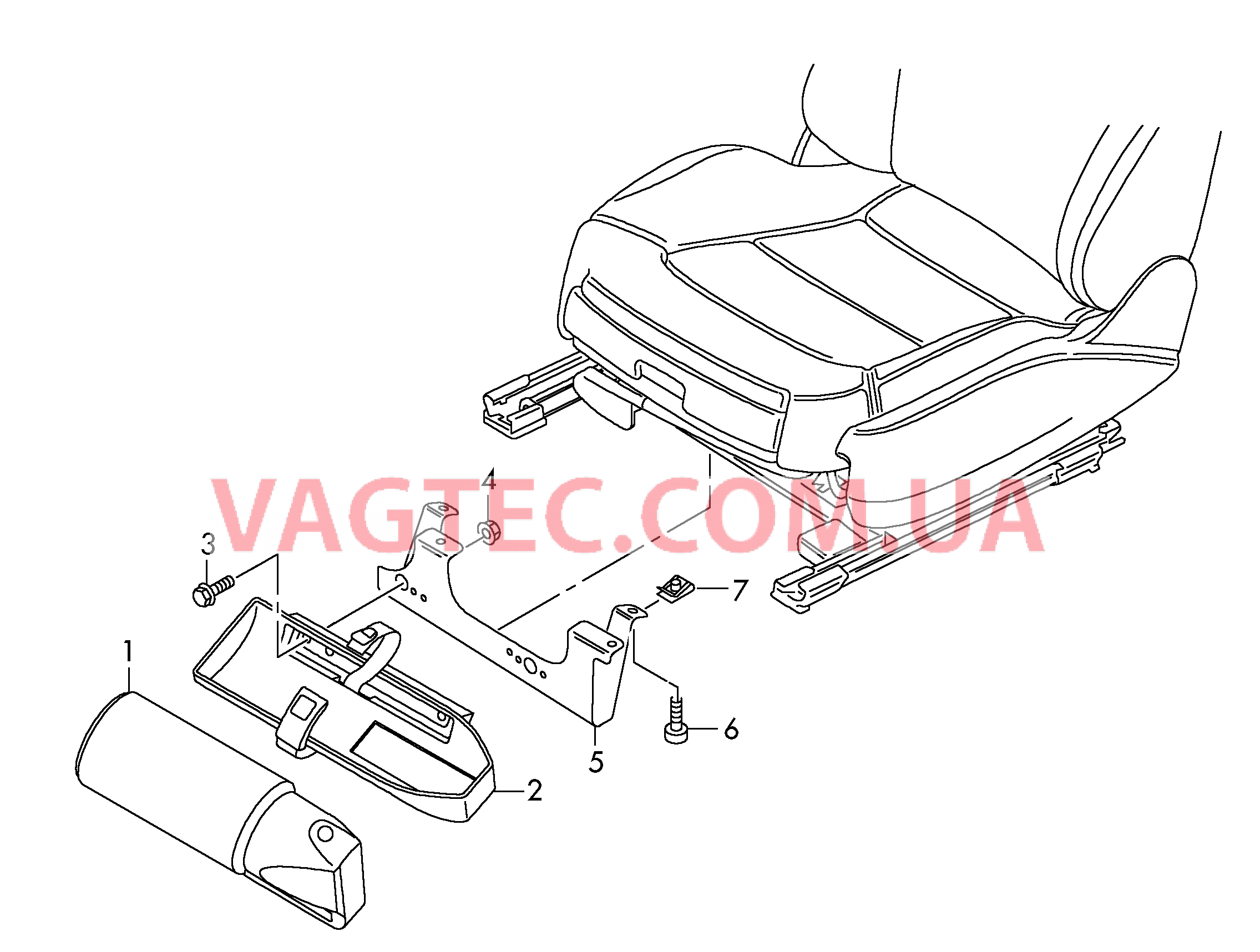 Огнетушители  F 8K-9A160 293>> F 8K-9N038 892>> F 8K-9Y700 074>> для AUDI A4Q 2012