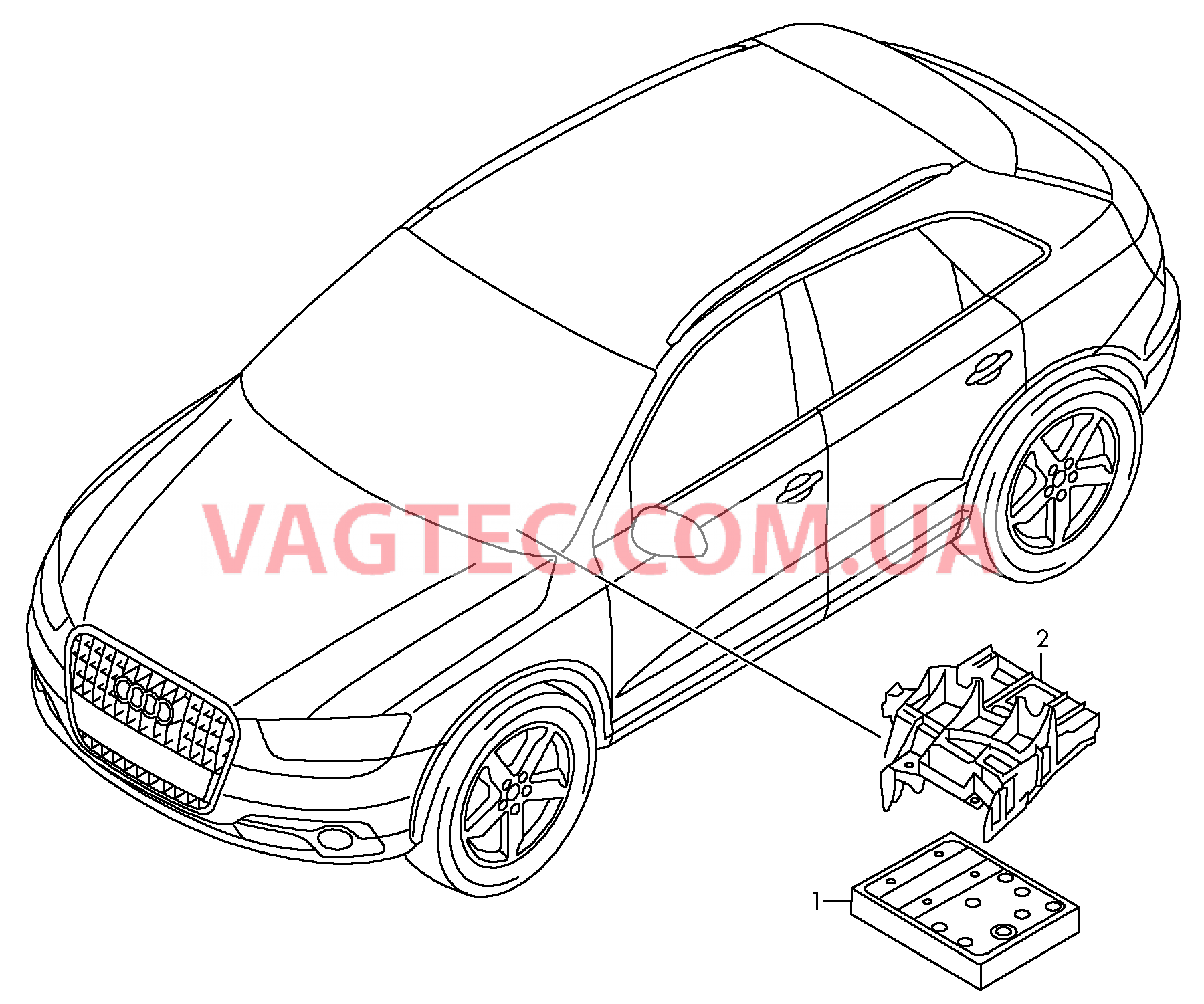 Блок управления бортовой сети  для AUDI Q3 2015