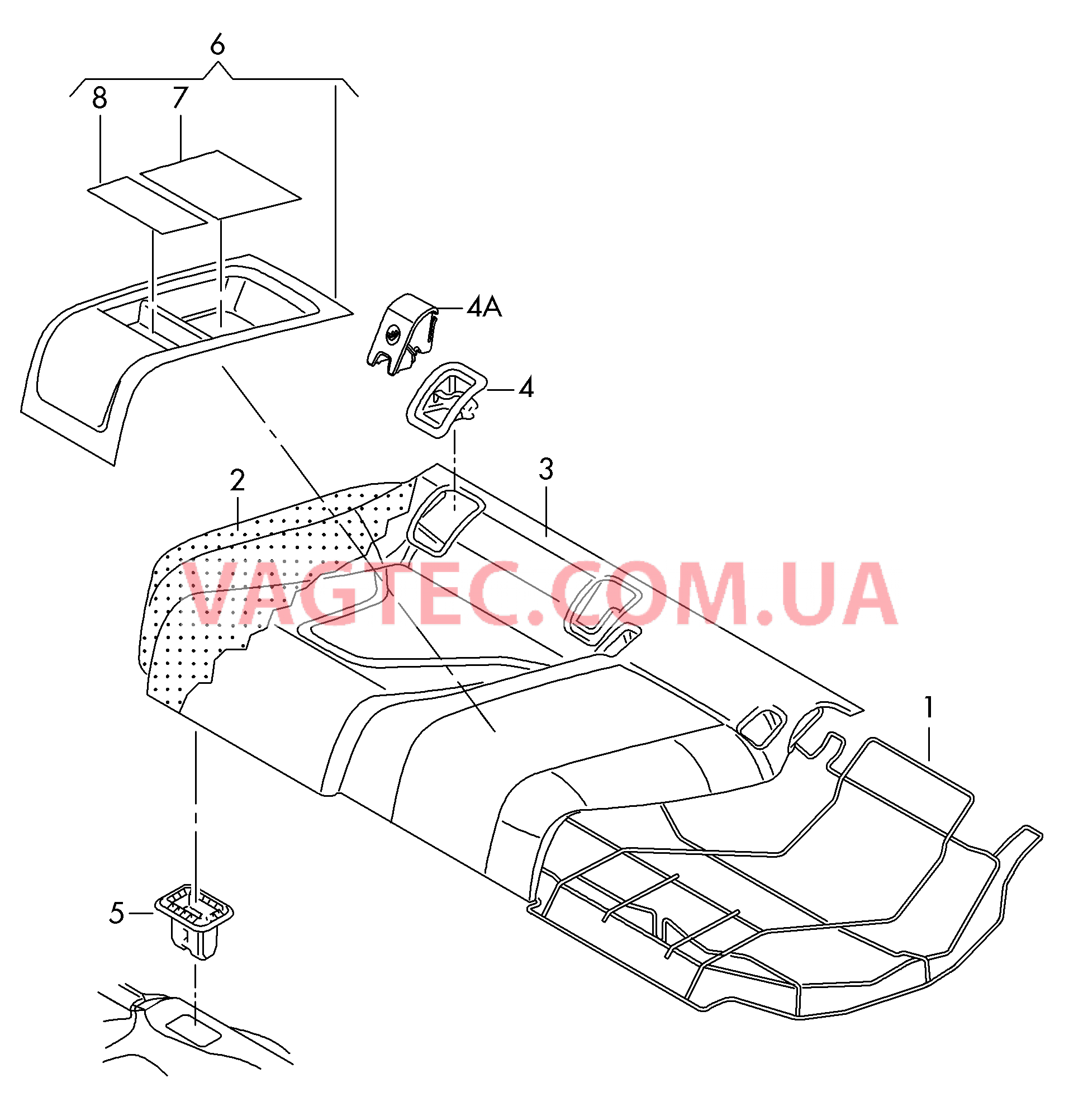  AUDI A5 / S5 Сиденье  для AUDI A5 2008