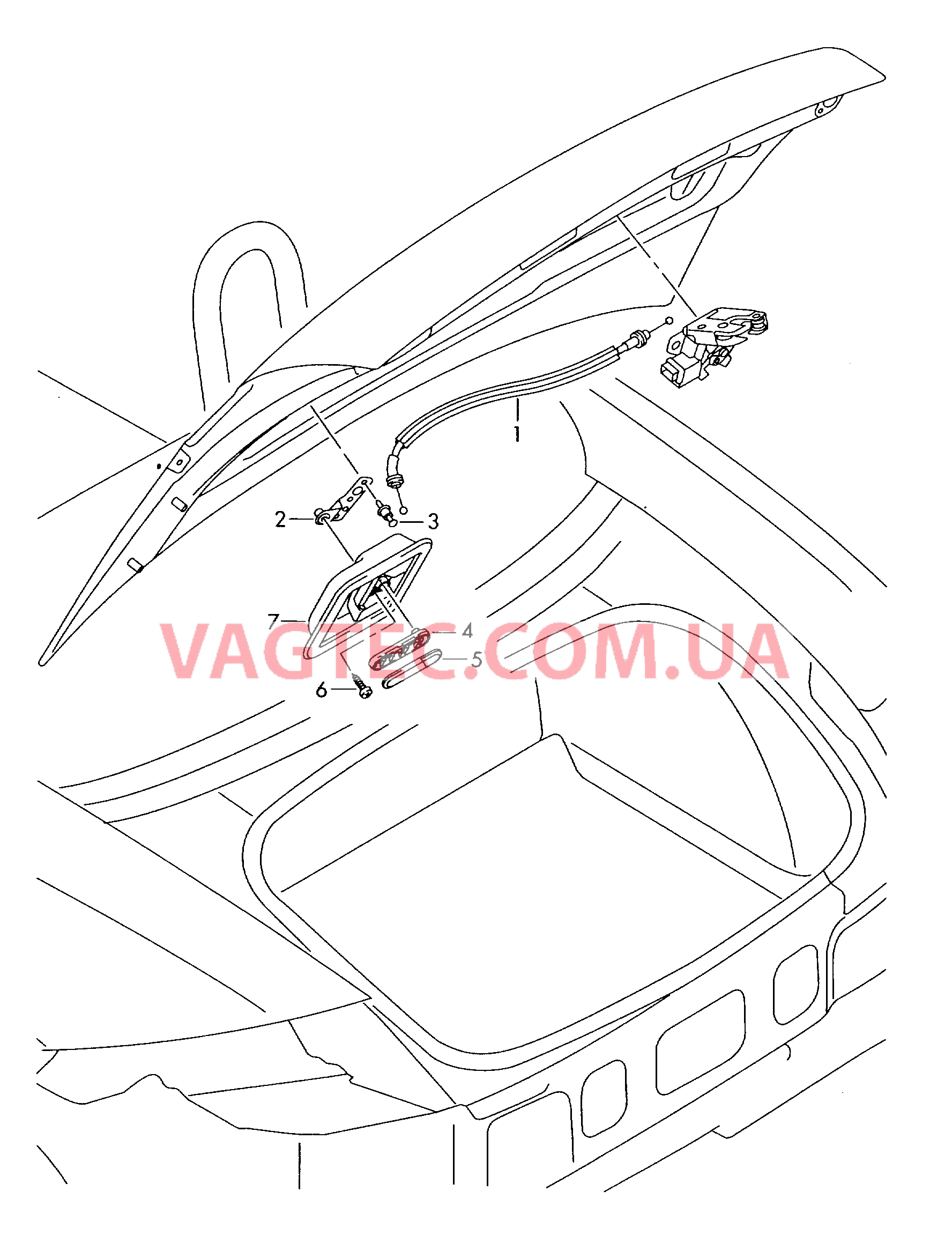 Аварийная разблокировка  для AUDI TT 2013