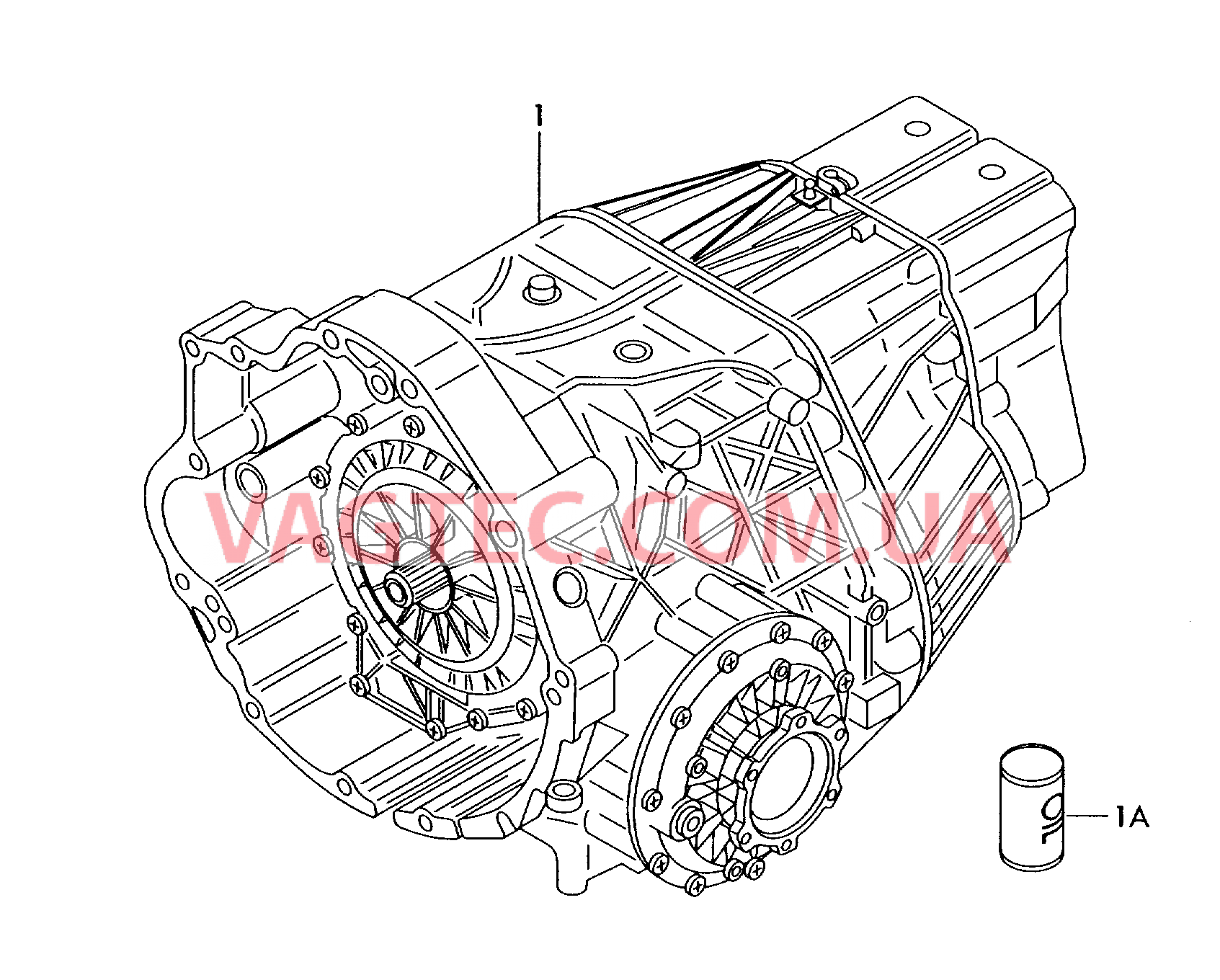 КП в сборе для бесступенчатой АКП  для AUDI A4Q 2005-1