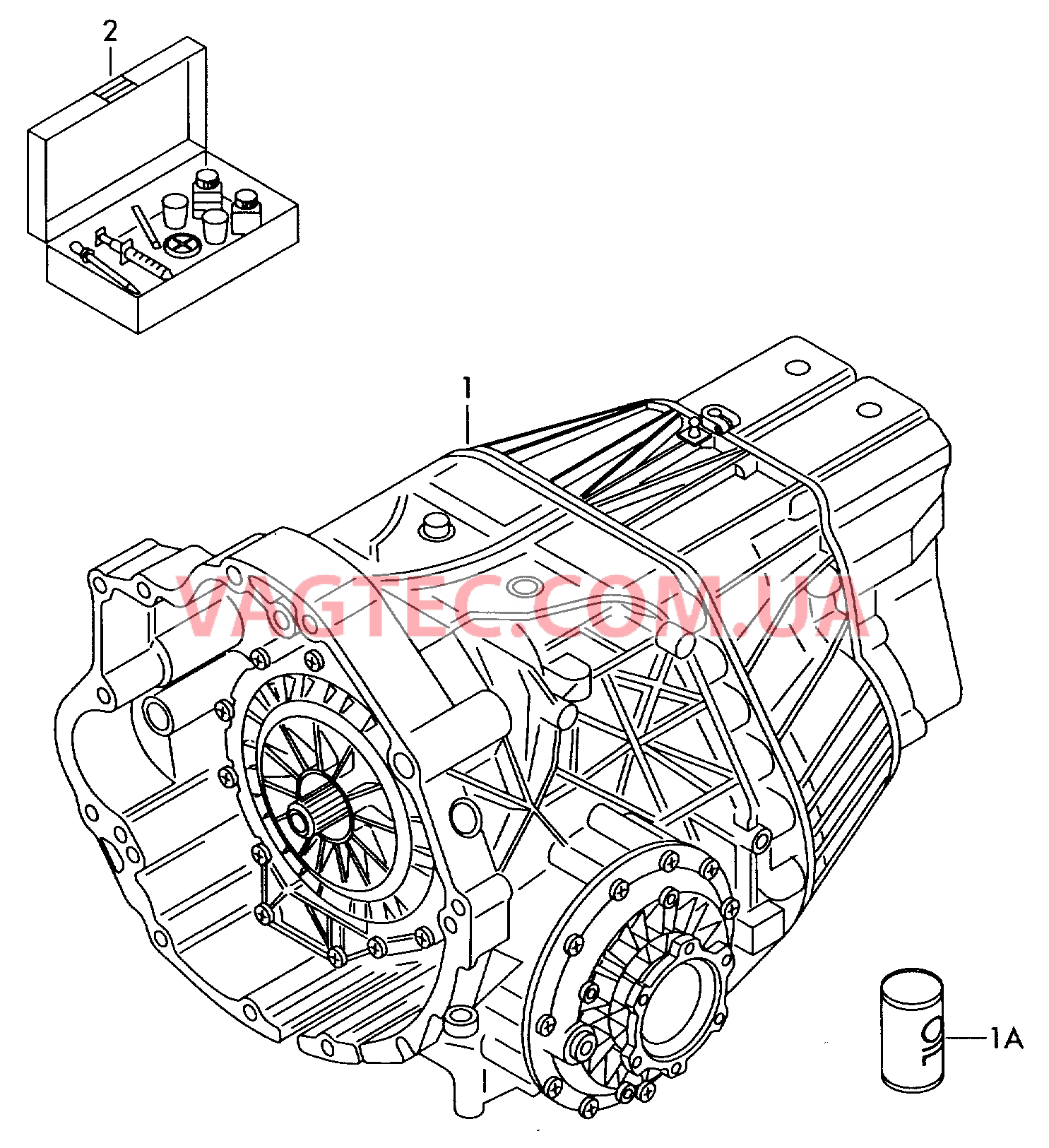 КП в сборе для бесступенчатой АКП  для AUDI A6Q 2008