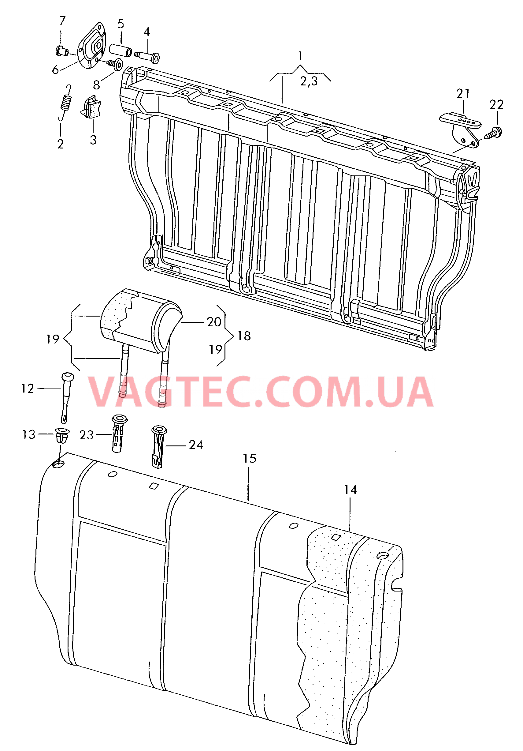 Cписок генераторов  для VOLKSWAGEN Suran 2011