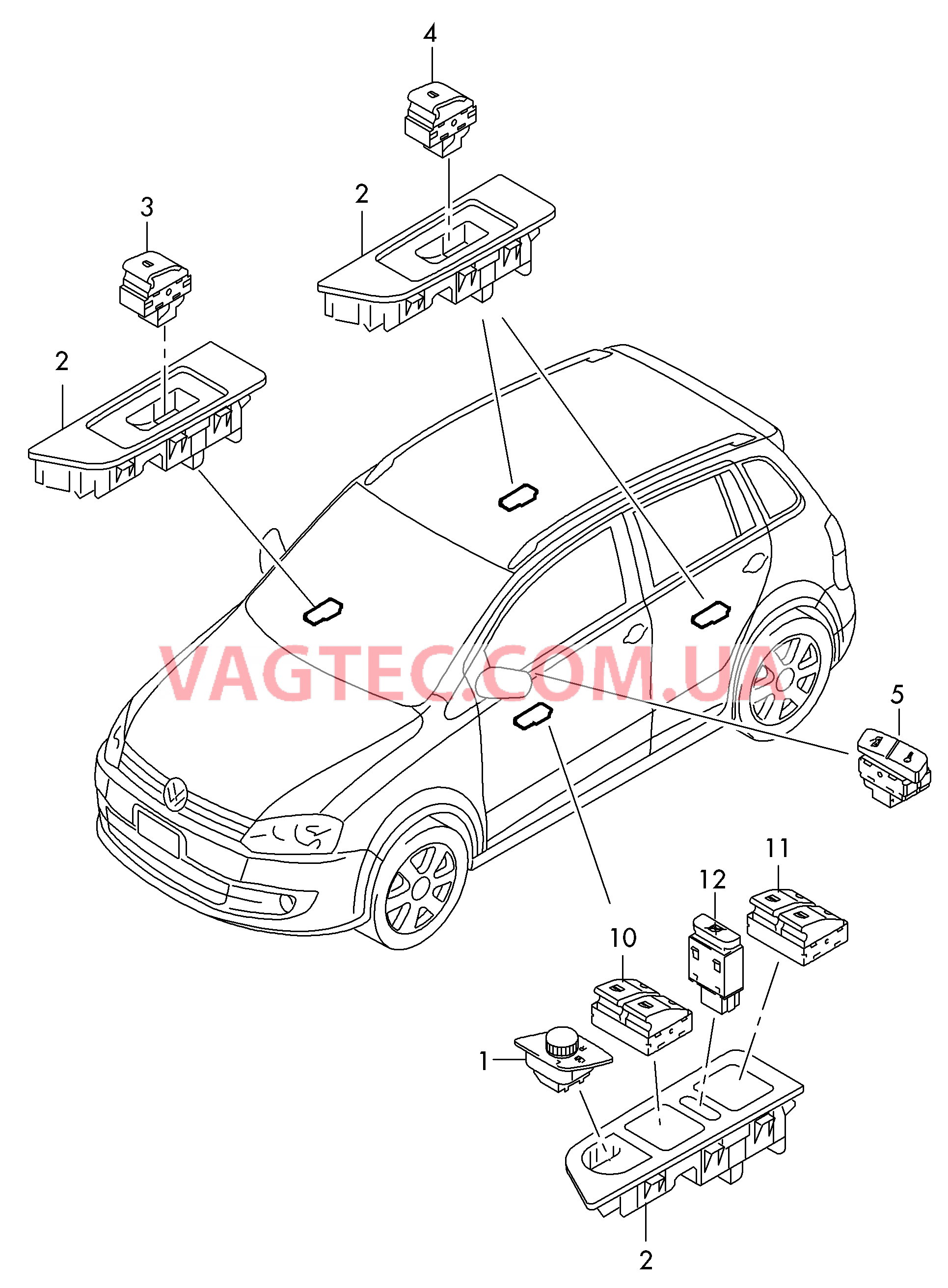 Вентиляторы радиатора, обзор  для VOLKSWAGEN Suran 2013