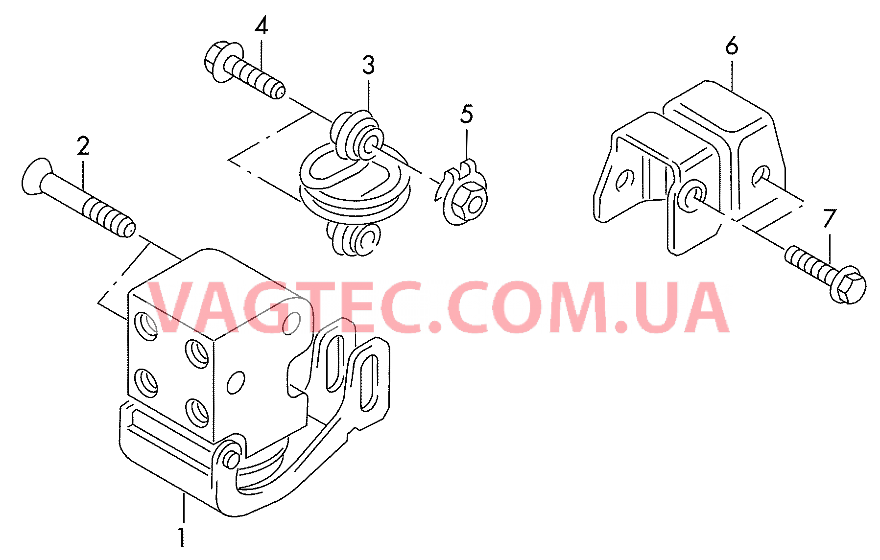 Регулятор давления торм. сист.  для VOLKSWAGEN Suran 2011