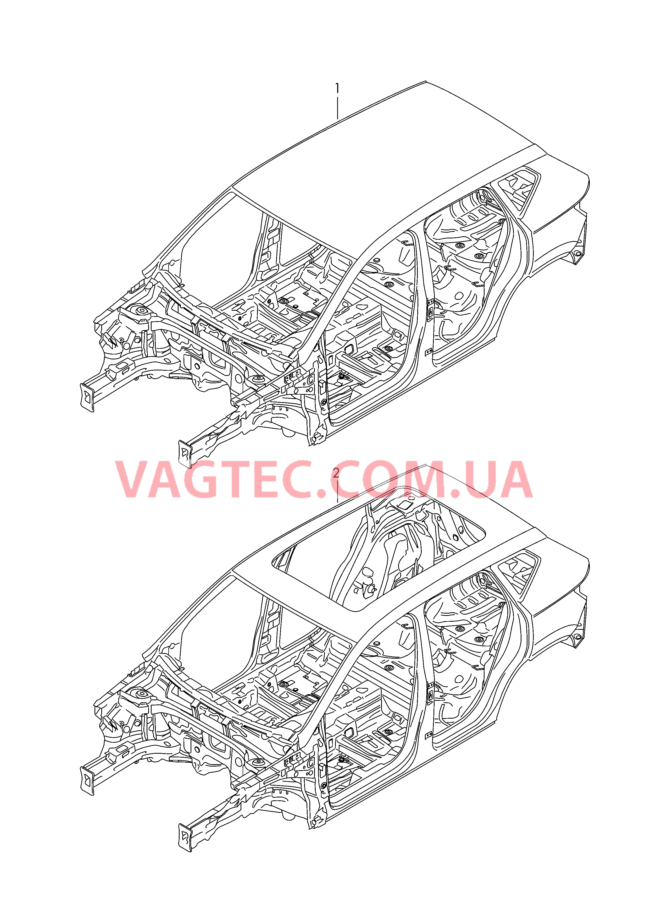 Кузов  для SKODA KAR 2018