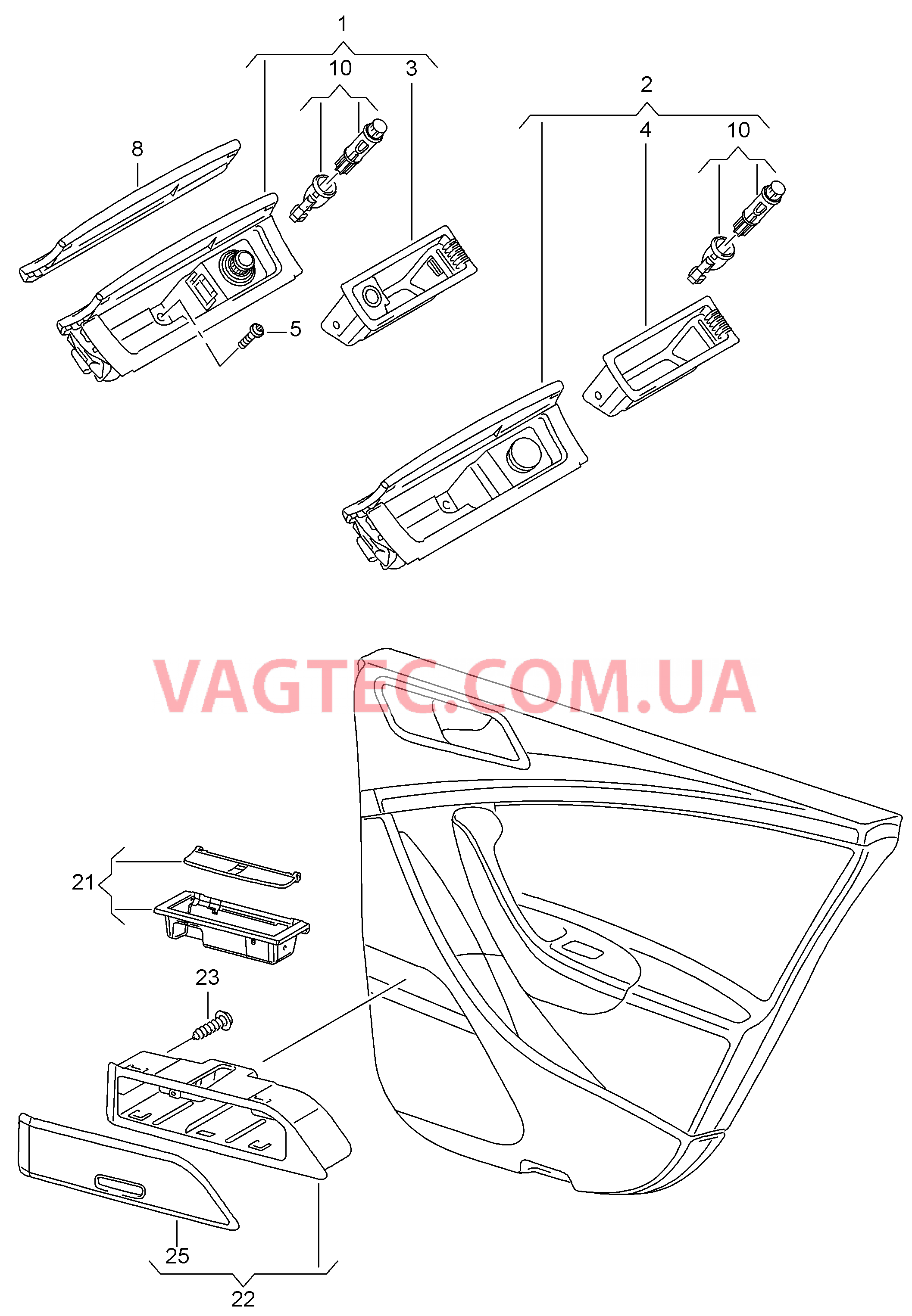 Пепельница Вещевое отделение вместо перельницы  для VOLKSWAGEN PACC 2009