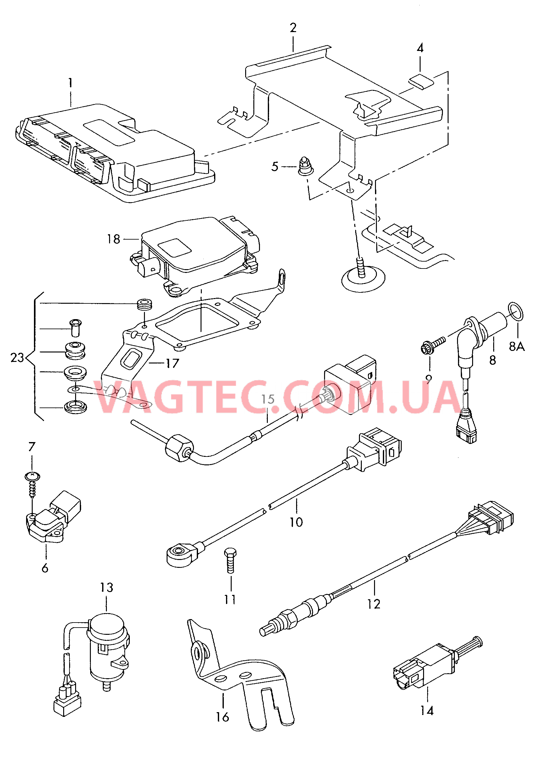 Датчик импульсов Датчик детонационного сгорания  для VOLKSWAGEN PACC 2010