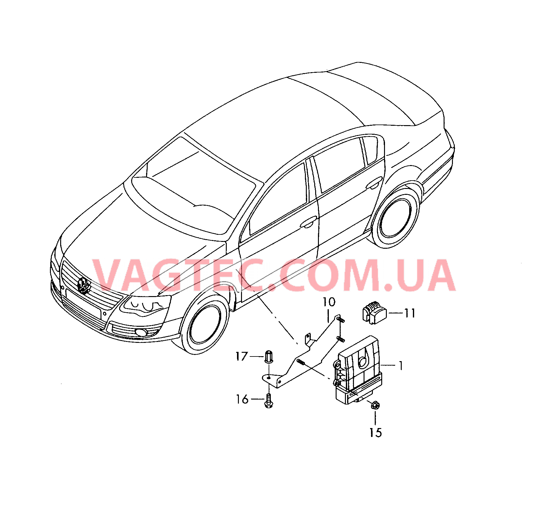 Блок управления автоматической коробки передач  для VOLKSWAGEN Passat 2009